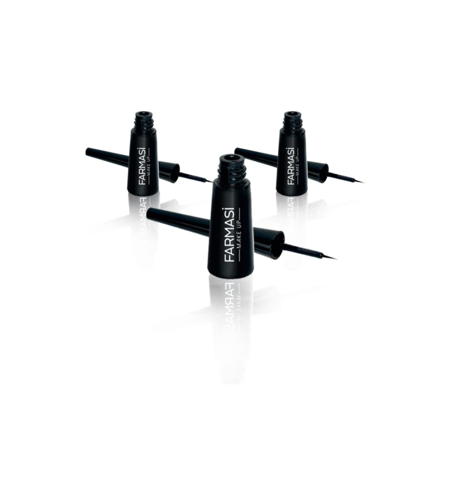 Farmasi Deep Look Fine Tip Eyeliner-4.5 Gr 3 Pieces