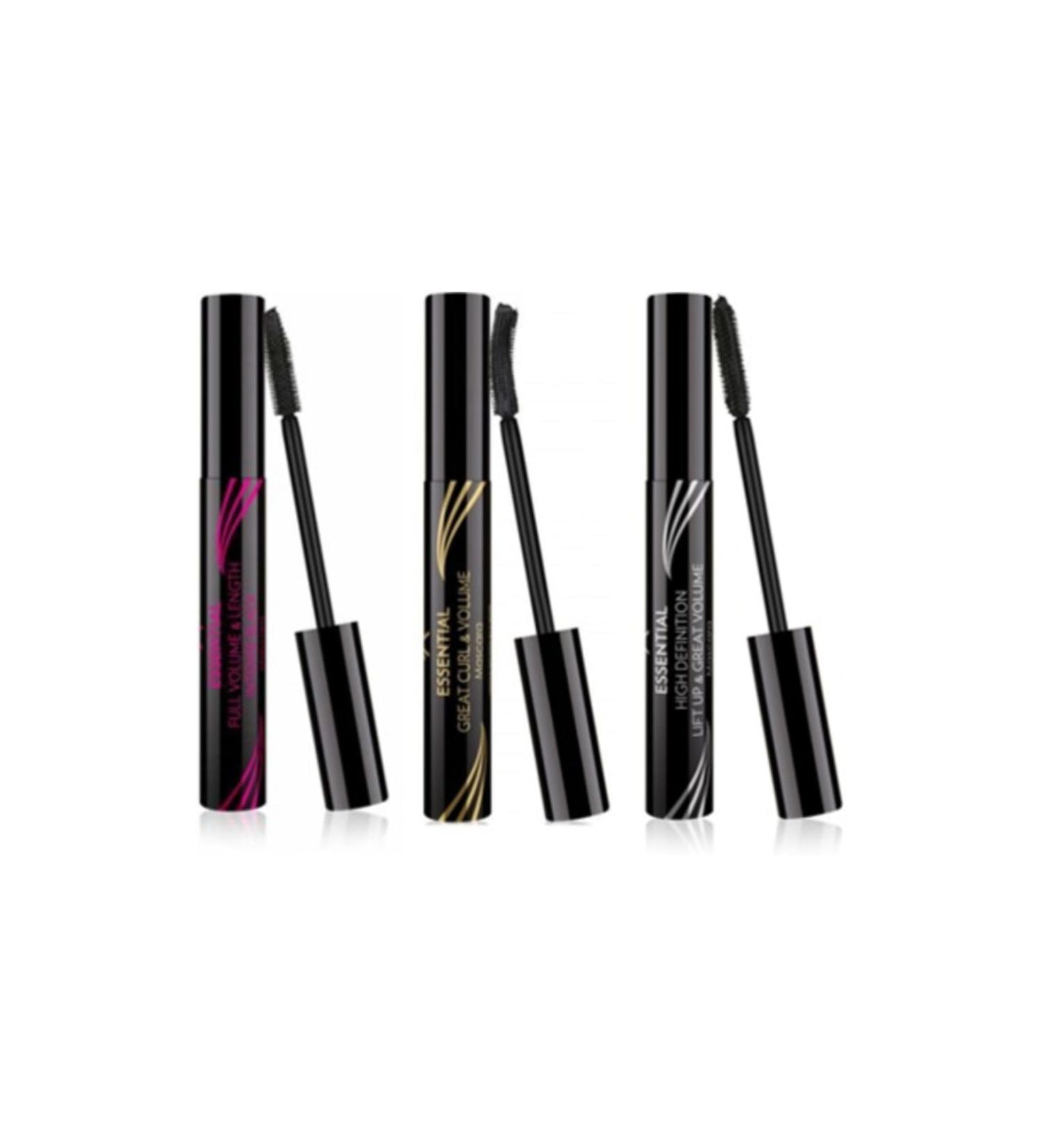 Golden Rose High Definition Mascara Lift Up + Full Volume + Great Curl Set 3-pack Eco Set