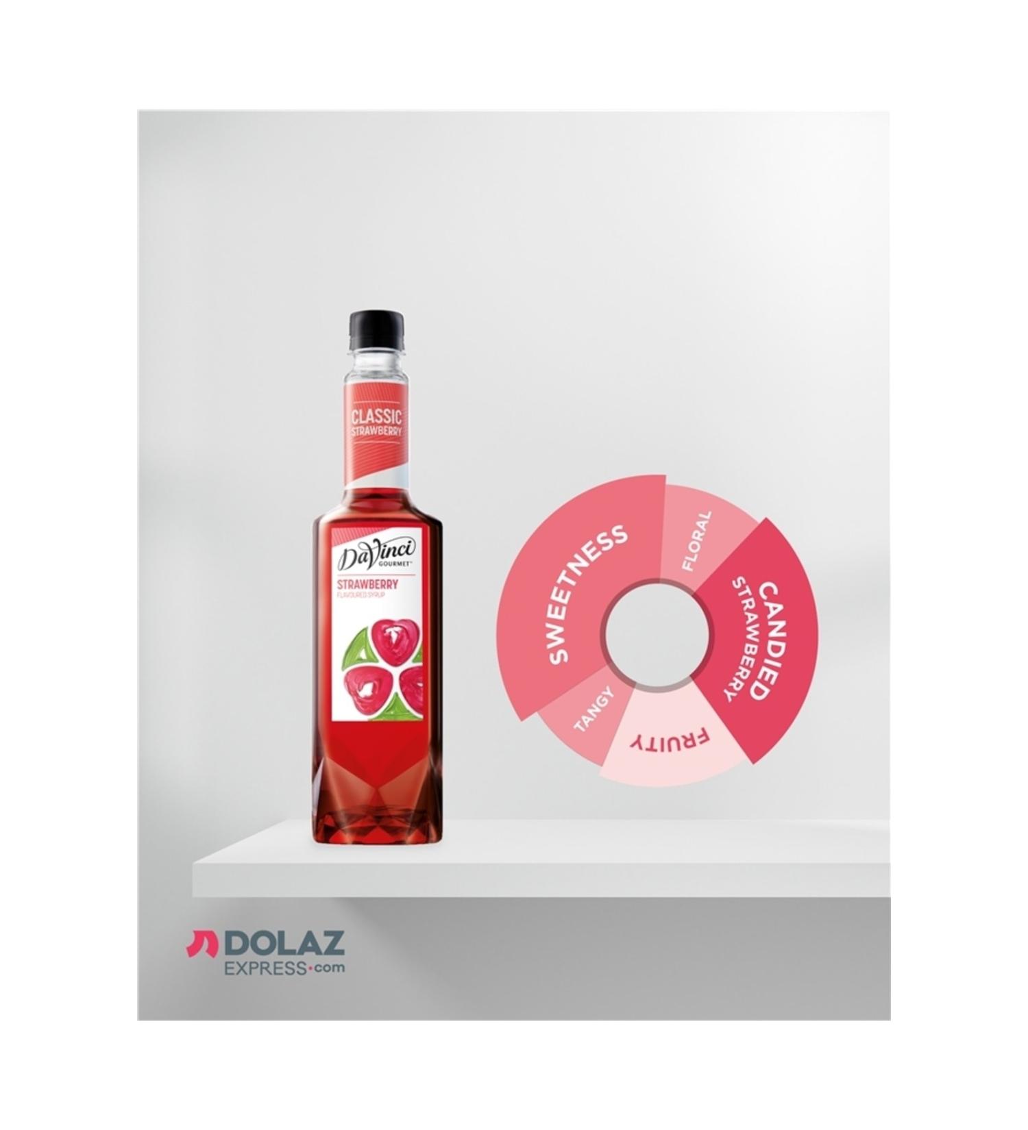 DaVinci Gourmet Strawberry Syrup 750 ml