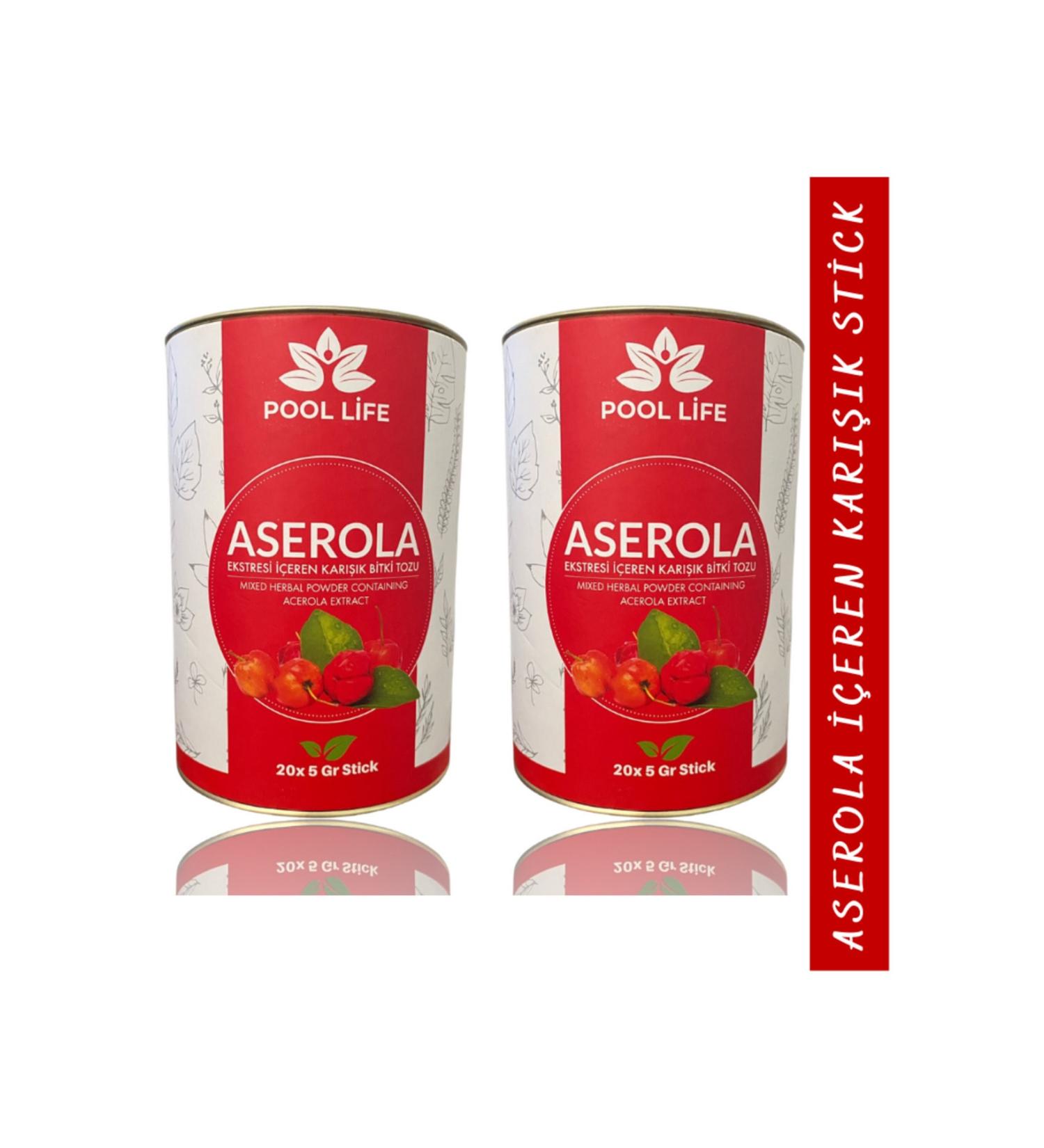 Aleyna Herbal Mixed Plant Powder Containing Acerola Extract 20 * 5g Stick 2 Boxes - Buy Online on GoSupps.com