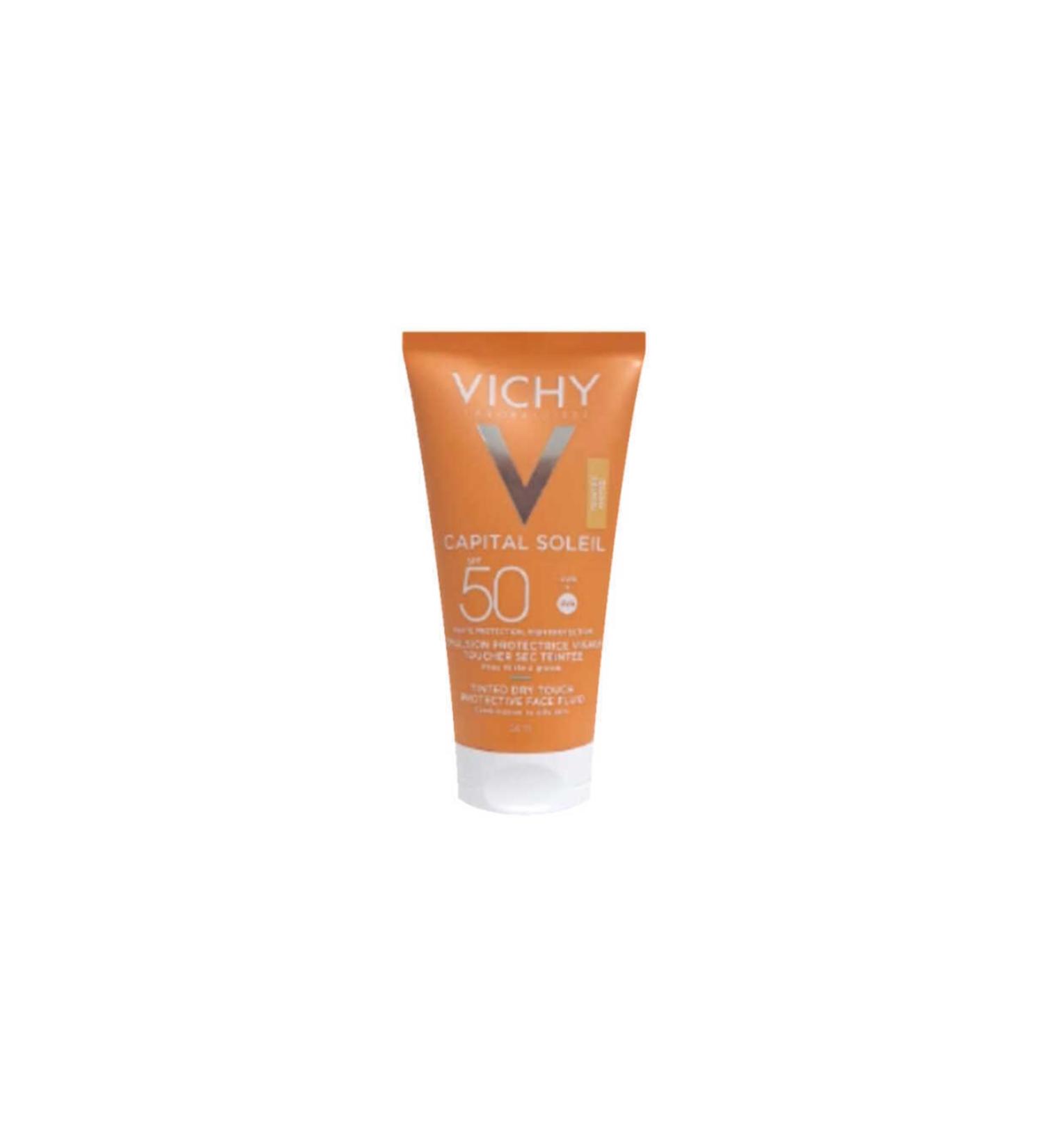 Vichy Capital Soleil Spf 50+ Very High Protection Tinted Texture BB Face Sun Cream 50ml
