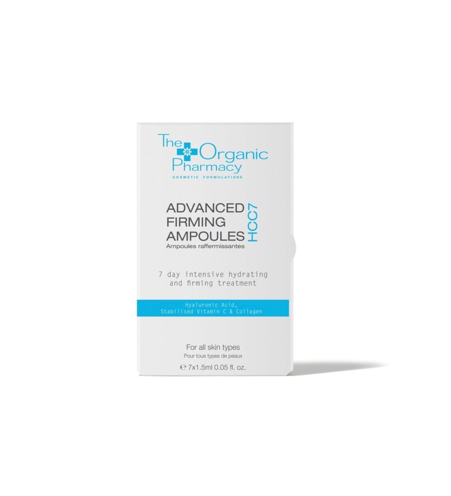 The Organic Pharmacy NEW Advanced Firming HCC7 Ampoules Moisturizing Wrinkle Reducing Firming Skin Ampoule