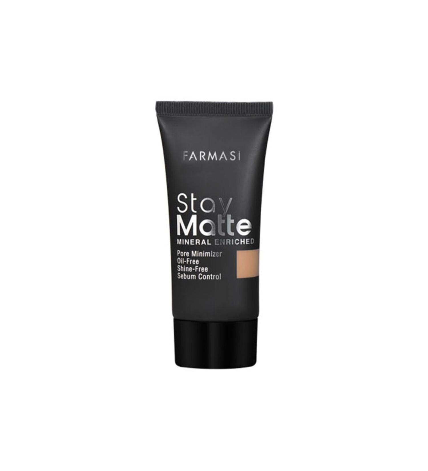 Farmasi Stay Matte Foundation Sun Tan 05 30 ml