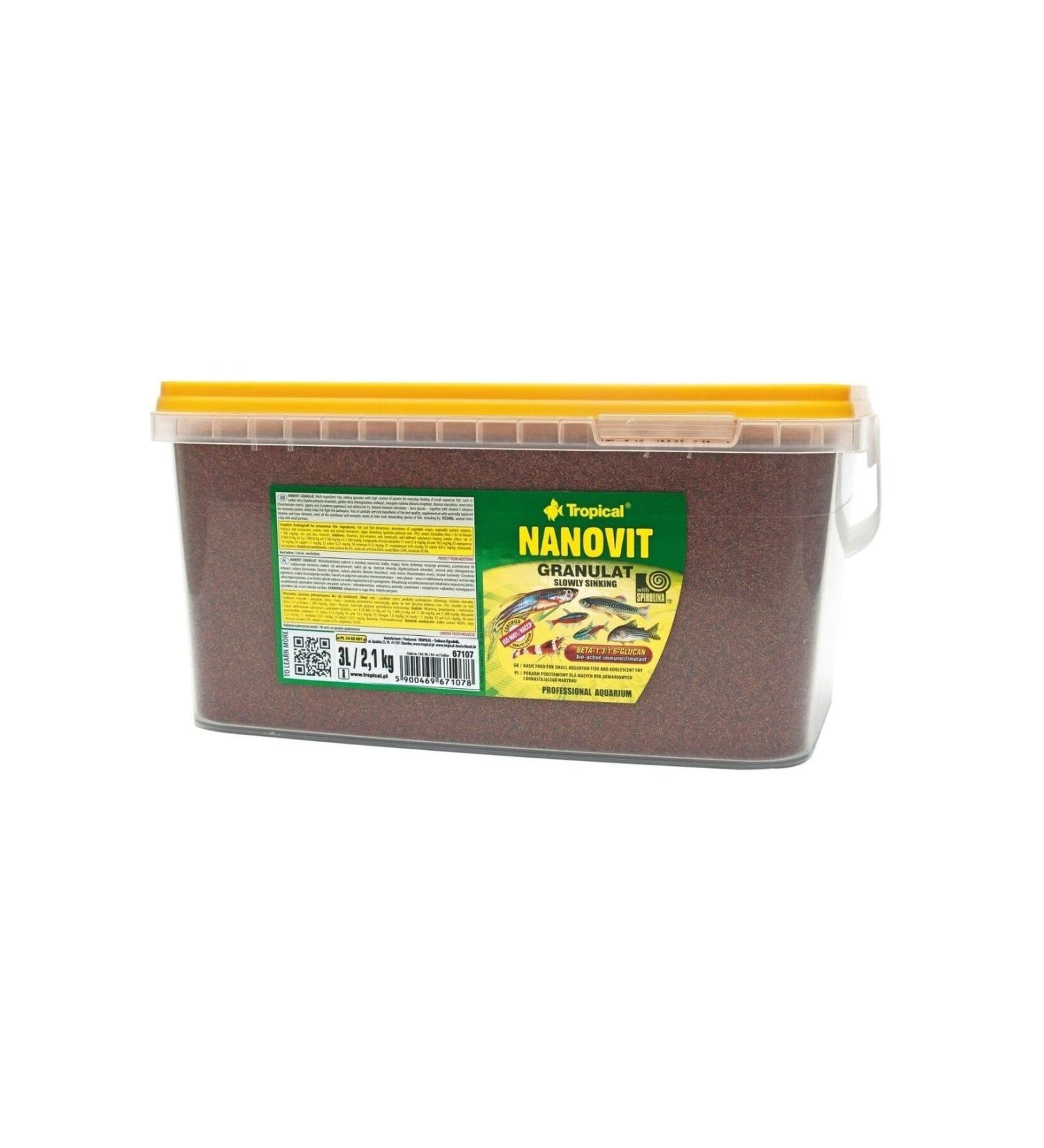 Tropical Nanovit Granulate 500 GR