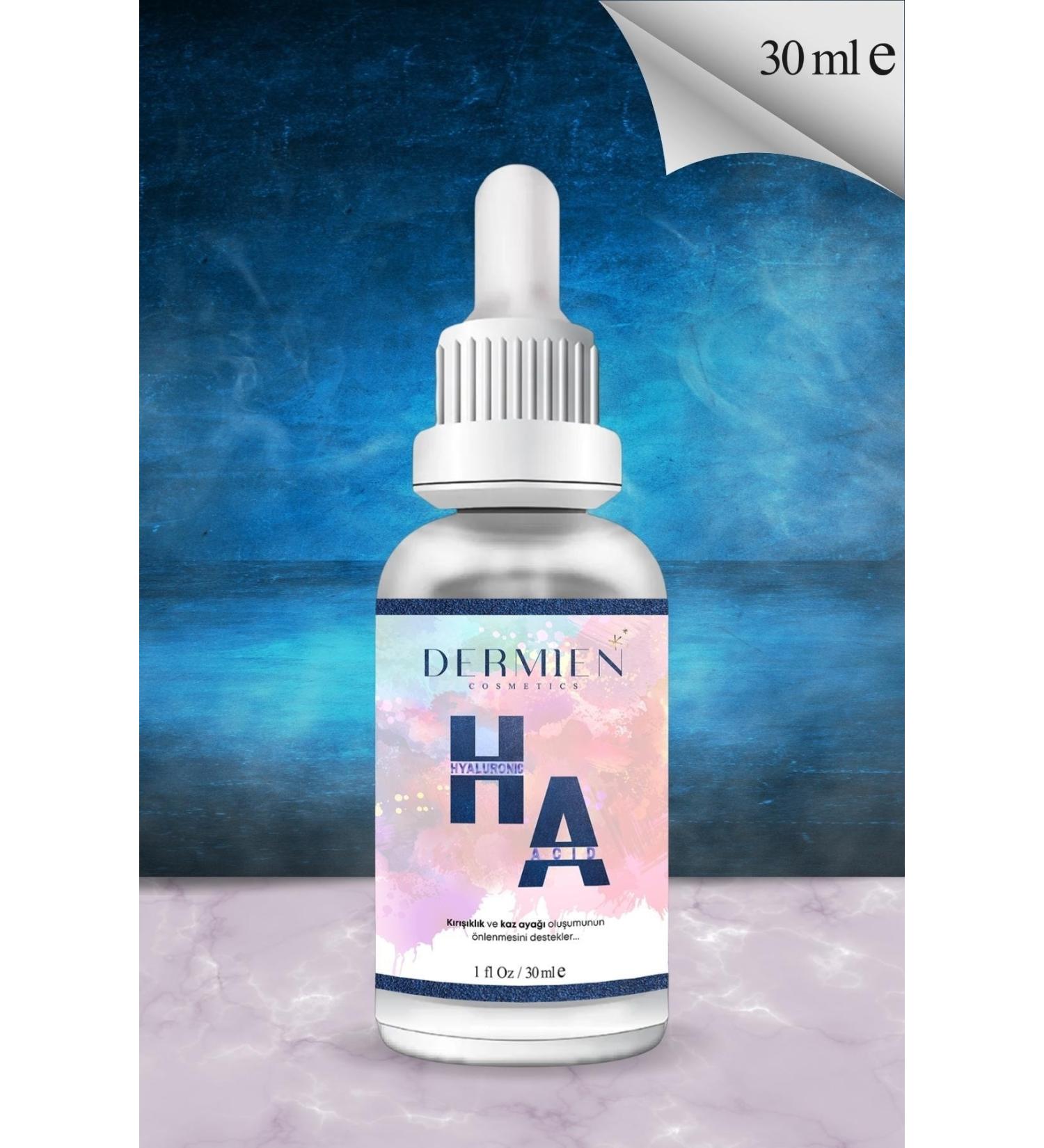 Dermien Cosmetics Intensive Moisturizing Plumping Hyaluronic Acid 2% B5 Glycerin Serum 30 Ml