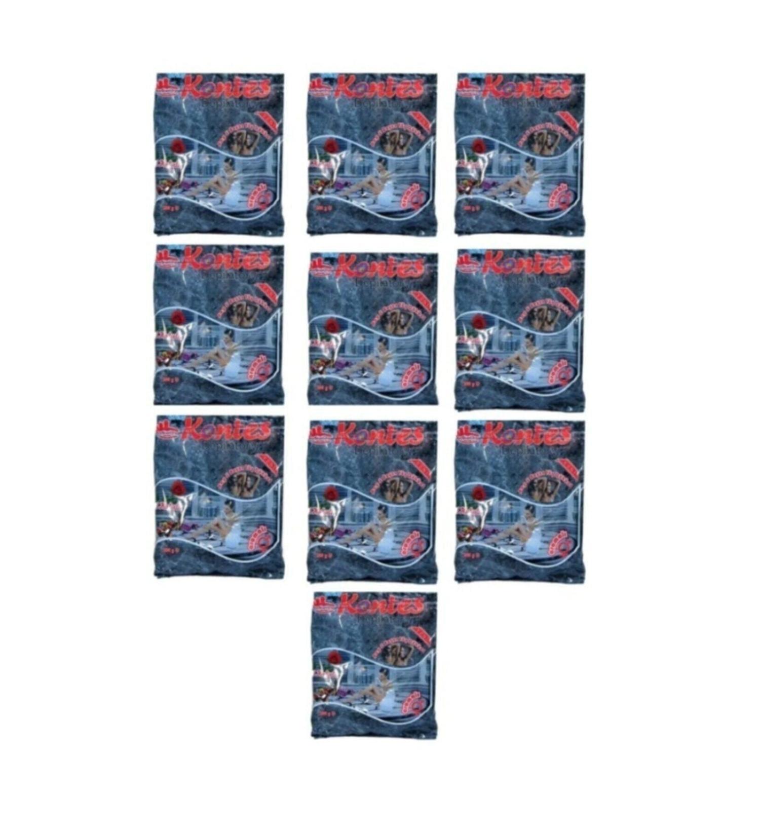 Countess 10 Pieces Hair Removal Bath Herb Powder 150 Grx10