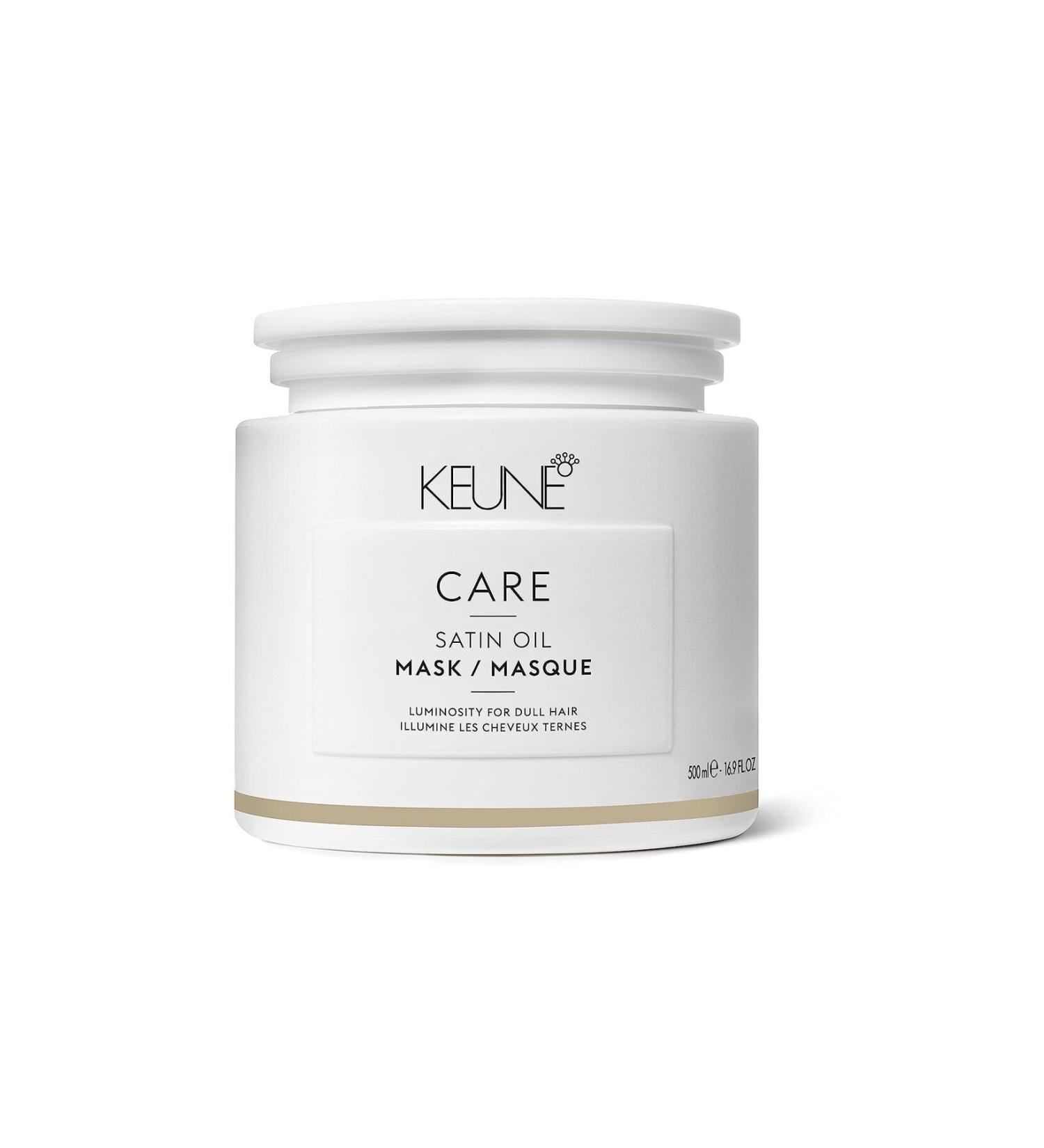 Keune Vegan Care Satin Oil Mask Moisturizing Mask for Dry Hair 500ml