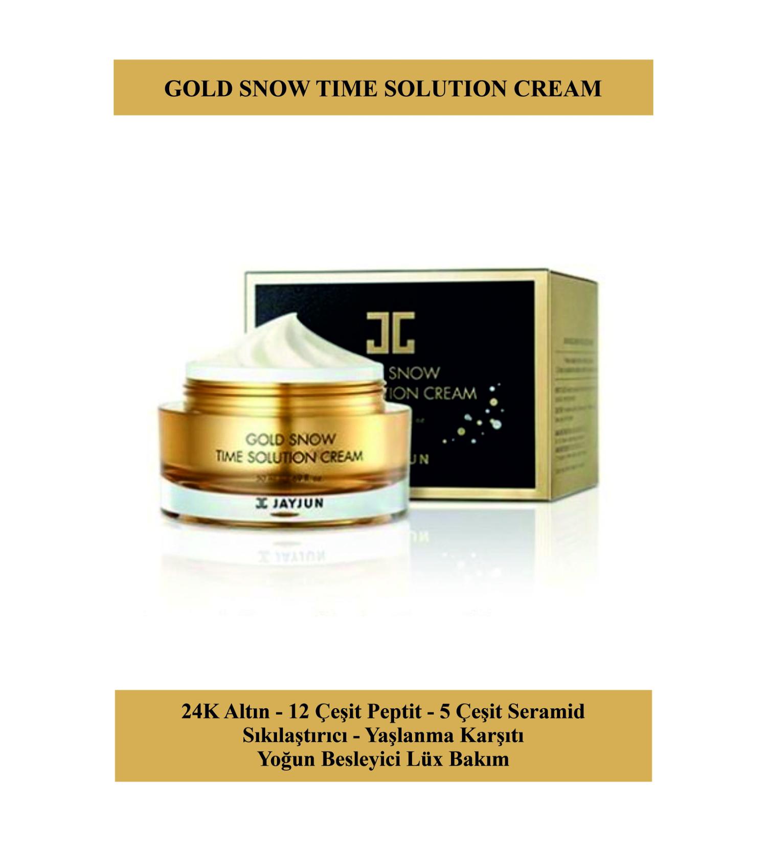 Jayjun 24k Gold Particle Anti-Wrinkle Care Cream Containing 12 Types of Peptides and 5 Types of Ceramides - Buy Online on GoSupps.com