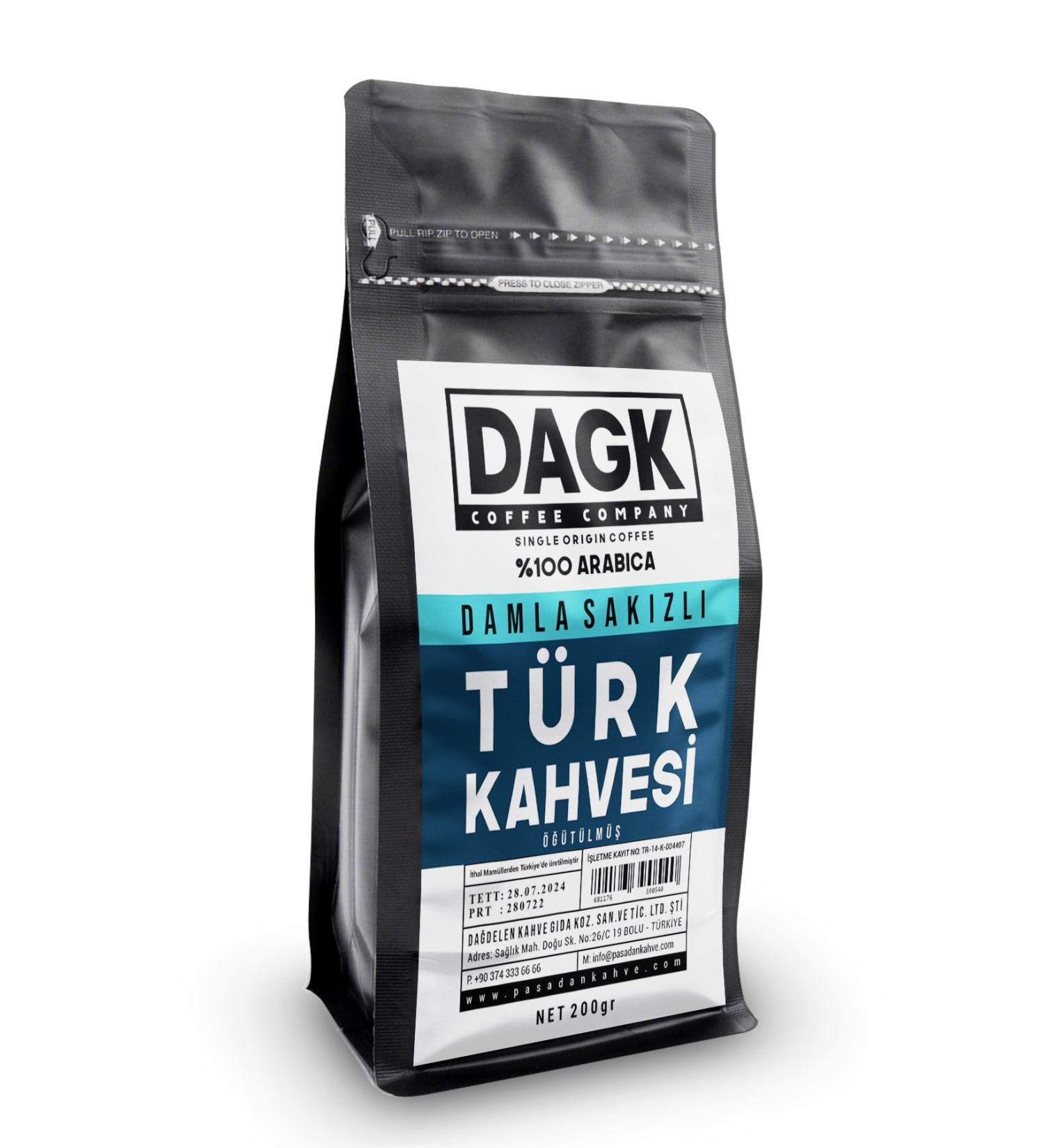 Dagk Turkish Coffee with Mastic Gum 200gr - Buy Online on GoSupps.com
