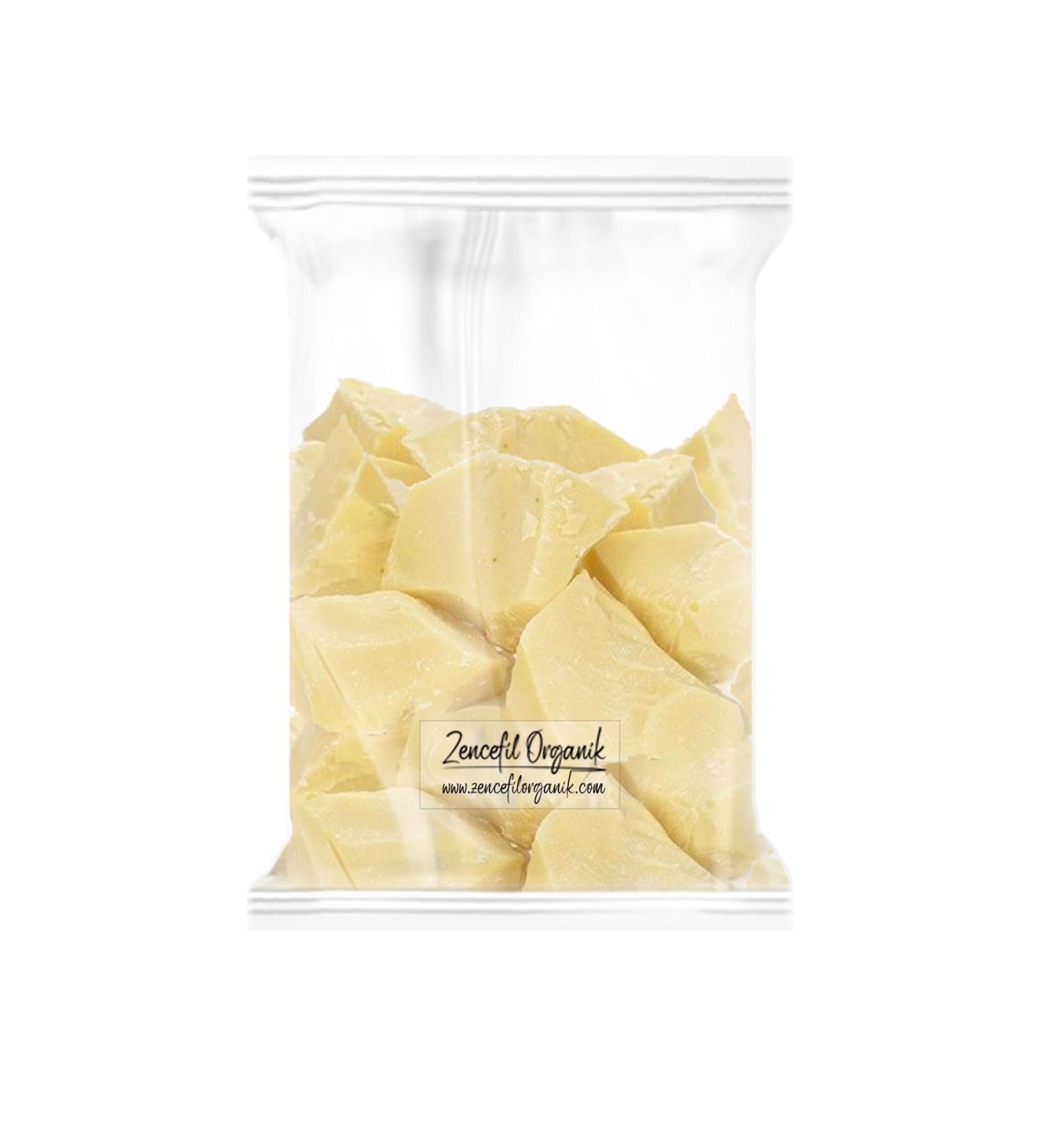 Ginger Organic Solid Cocoa Butter 1 Kg. Pure Edible Solid Cocoa Butter 1000 Gr. Cocoa Butter