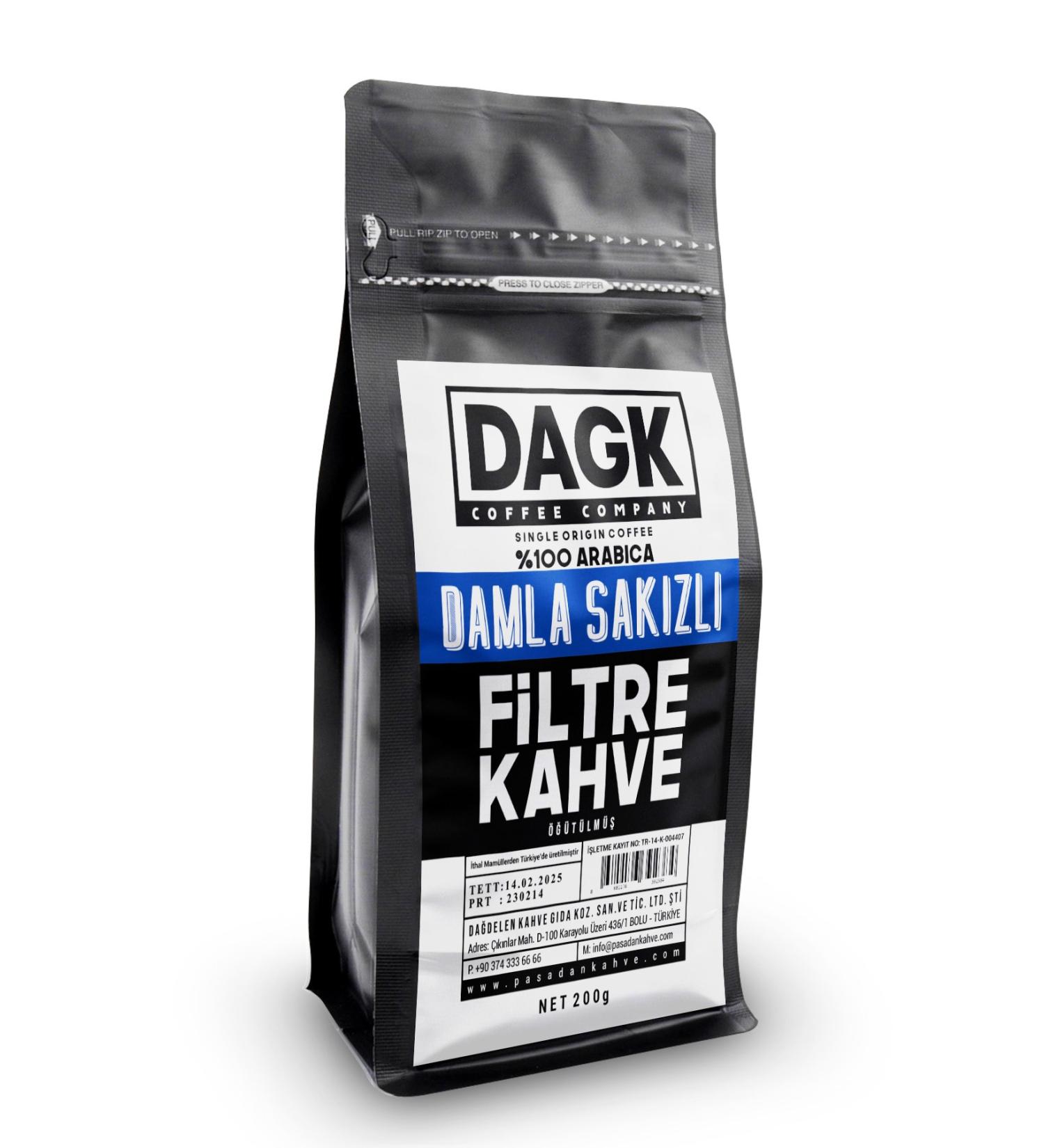 Dagk Mastic Filter Coffee Ground 200g (flavored) - Buy Online on GoSupps.com