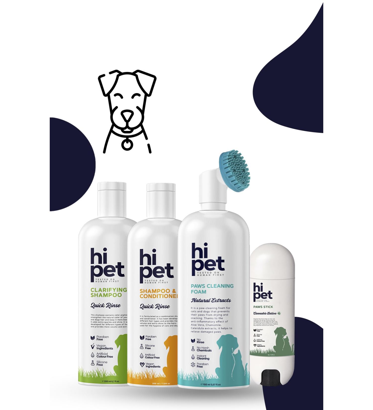 HiPet Dog Deep Cleaning and Care Set