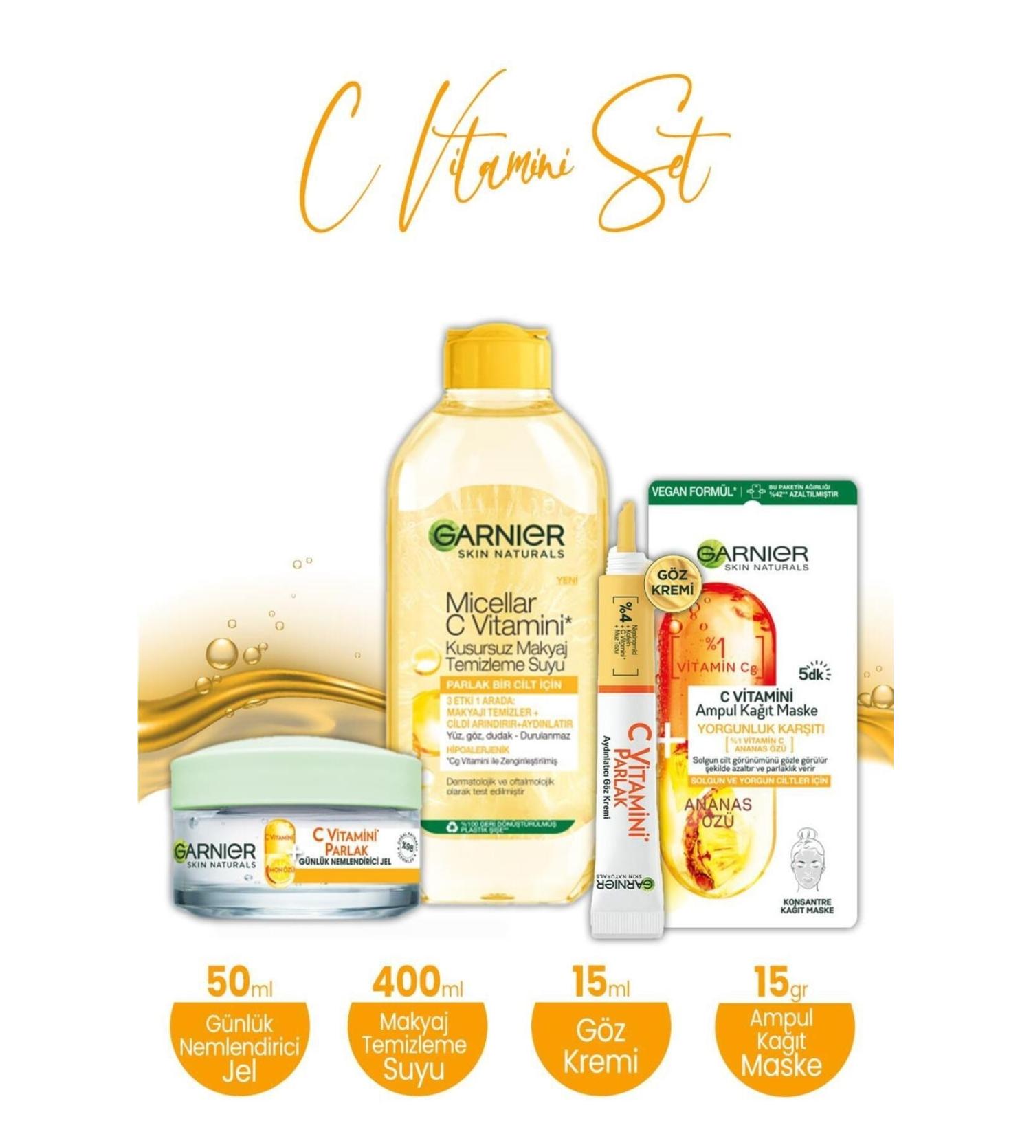 Garnier Vitamin C Care Set