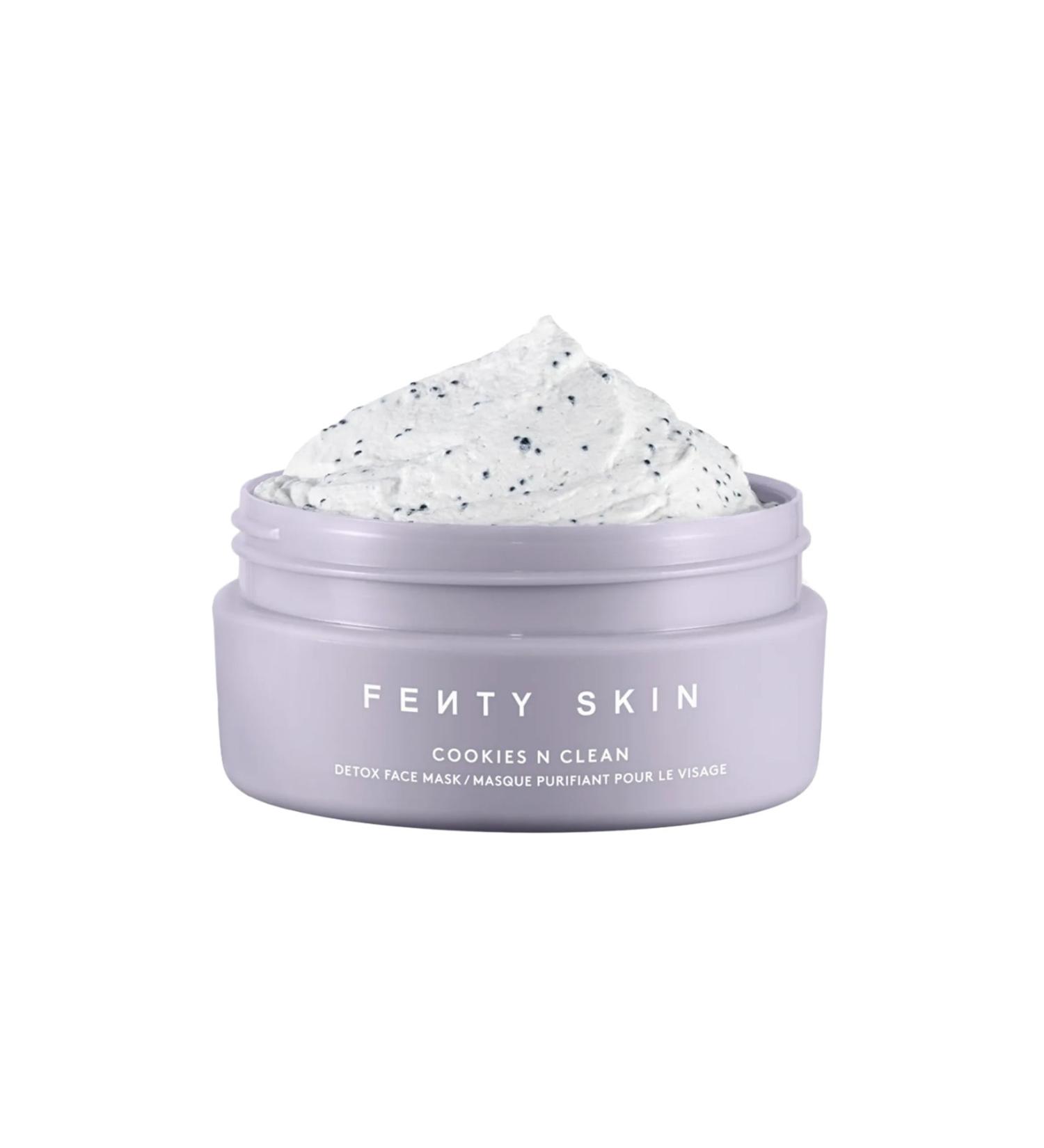 Fenty Skin Cookies N Clean Whipped Clay Pore Detox Face Mask with Salicylic Acid + Charcoal 75 Ml - Buy Online on GoSupps.com