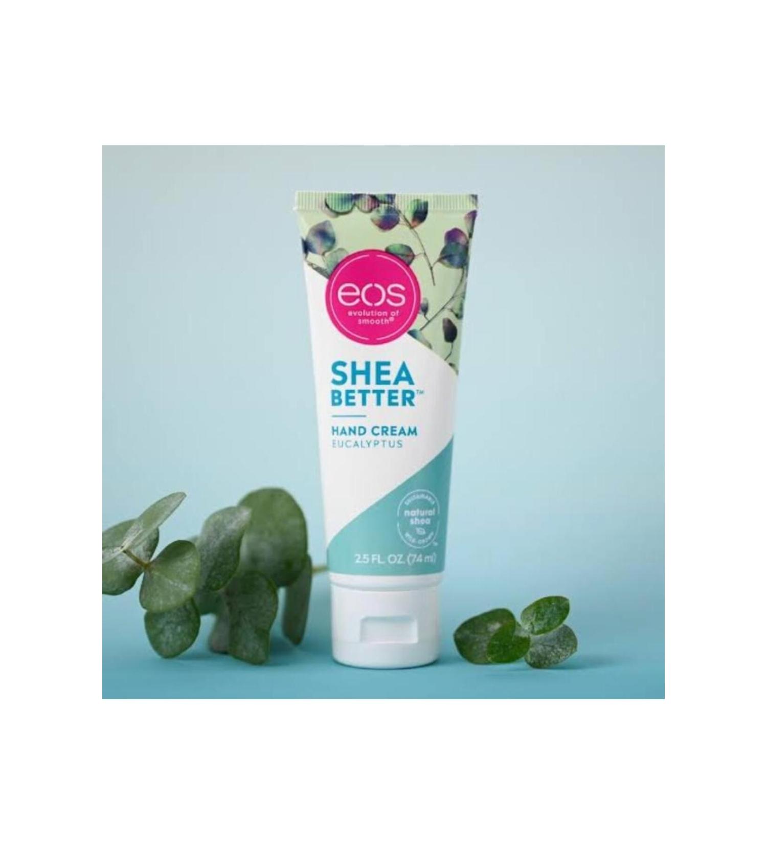 Eos Shea Better Eucalyptus Hand Cream 74ml. Hand cream - Buy Online on GoSupps.com