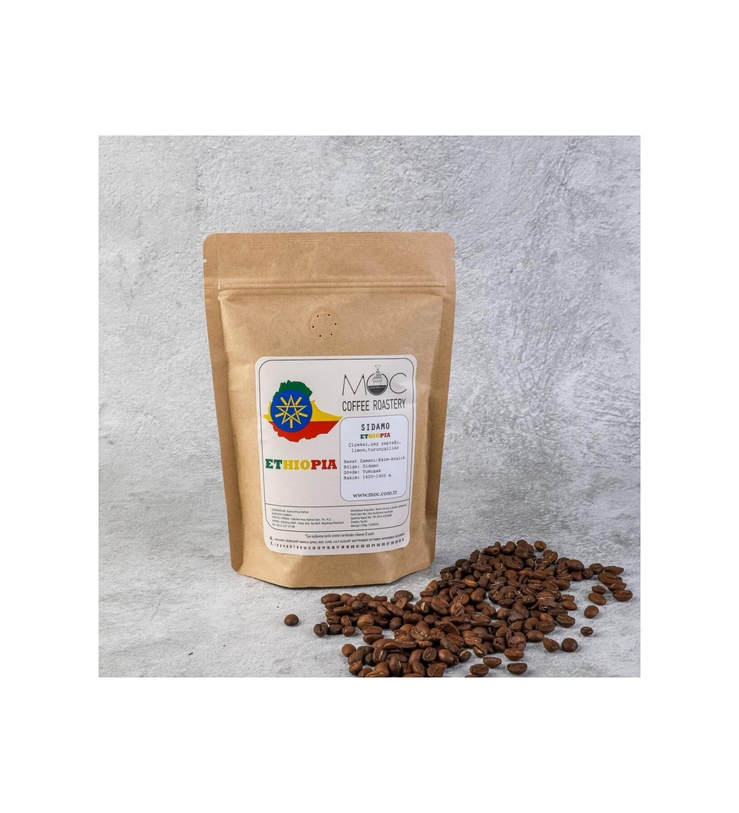 MOC Coffee Roastery Ethiopia S damo Specialty Coffee Beans 250 Gr