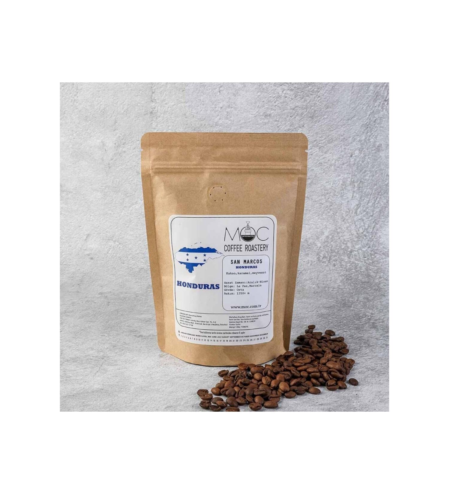 MOC Coffee Roastery Honduras Specialty Coffee Beans 250 Gr