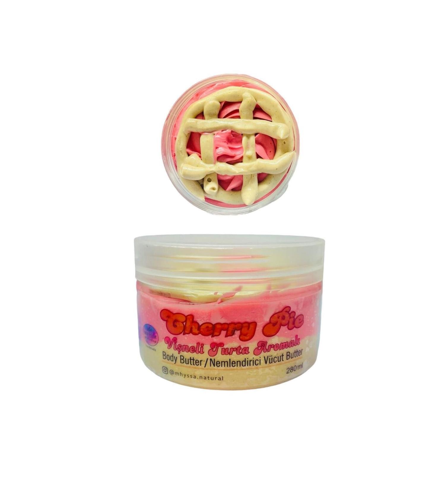 MHYSSA naturals Cherry Pie Body Butter / Moisturizing Body Cream (Cherry Pie Flavored 280ml)