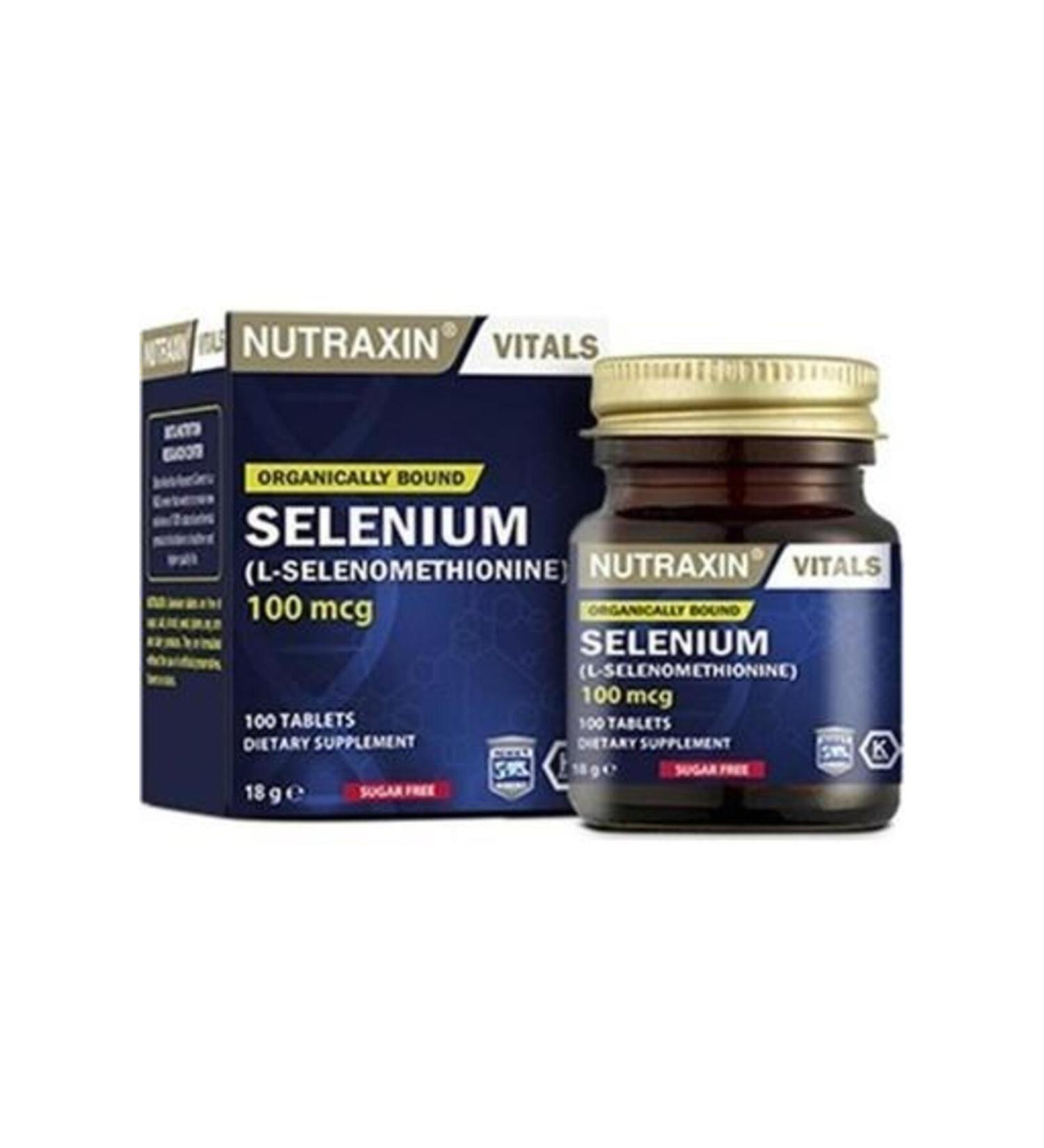 Nutraxin Selenium 100 Tablet
