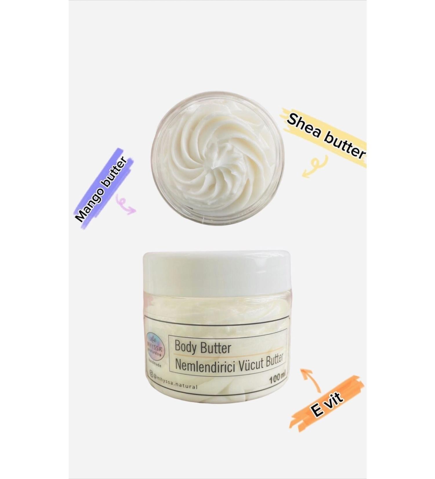 MHYSSA naturals Moisturizing Body Butter/ Body Butter (For Extremely Sensitive Skin Colorless Unflavored)100ml - Buy Online on GoSupps.com