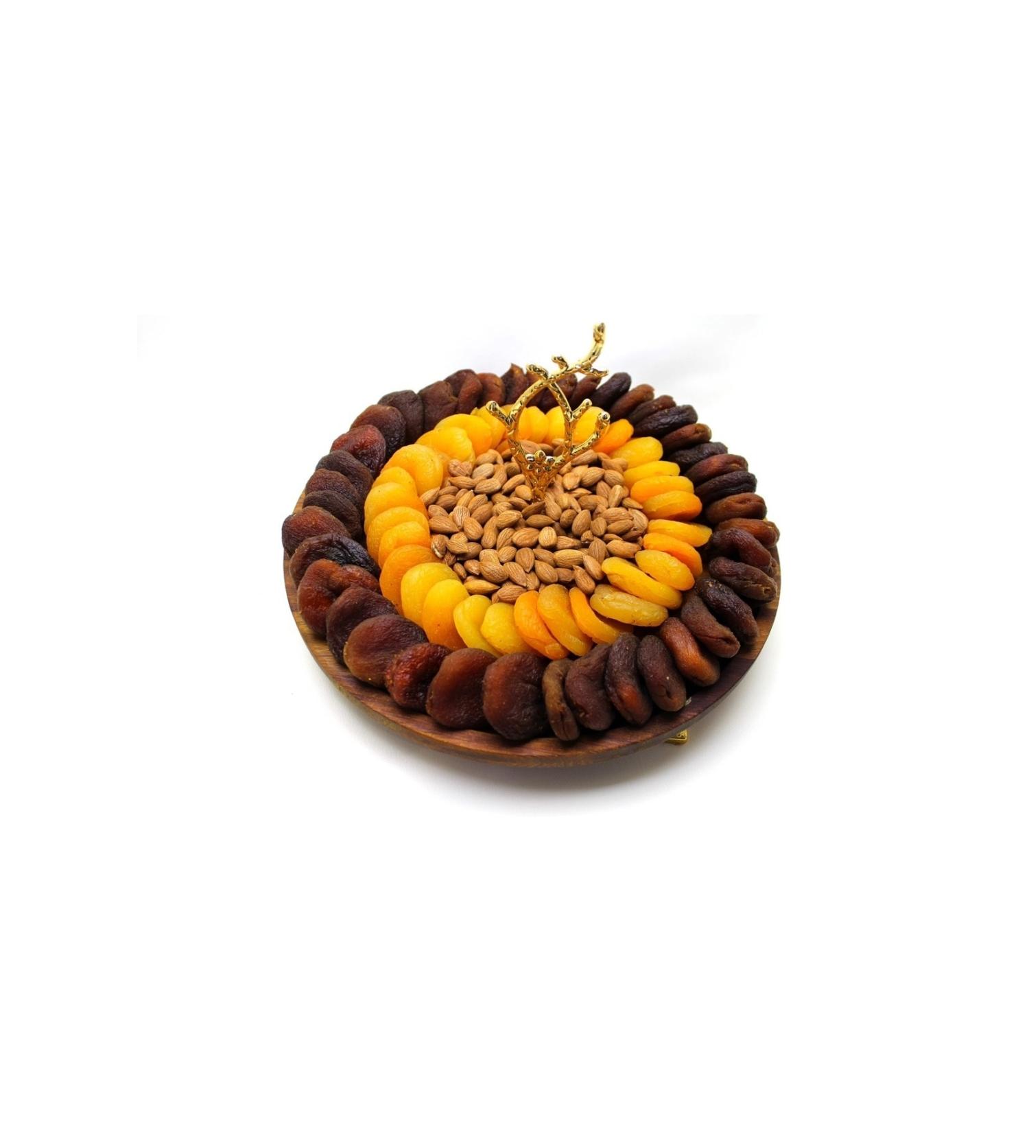 Dark Brown 1 Kg Apricot Mixture Sun Dried Apricots and Yellow Dried Apricots Natural Additive-Free