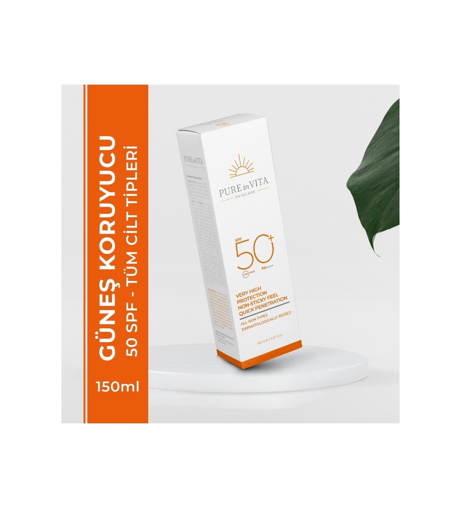 Pure in Vita - Sun Cream 150 Ml Spray Form (NORMAL OILY & COMBINATION SKIN TYPES)