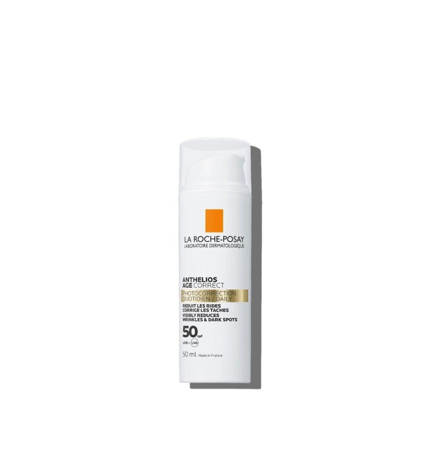 La Roche Posay Anthelios Age Correct SPF50 Anti-Wrinkle Cream (CELLOX-B3 TECHTM TECHNOLOGY) - Buy Online on GoSupps.com