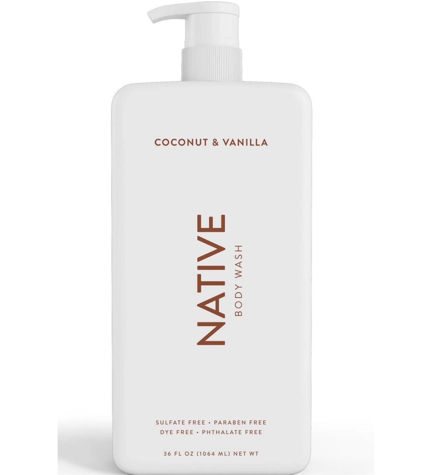 Native Coconut & Vanilla Body Wash 1064ML