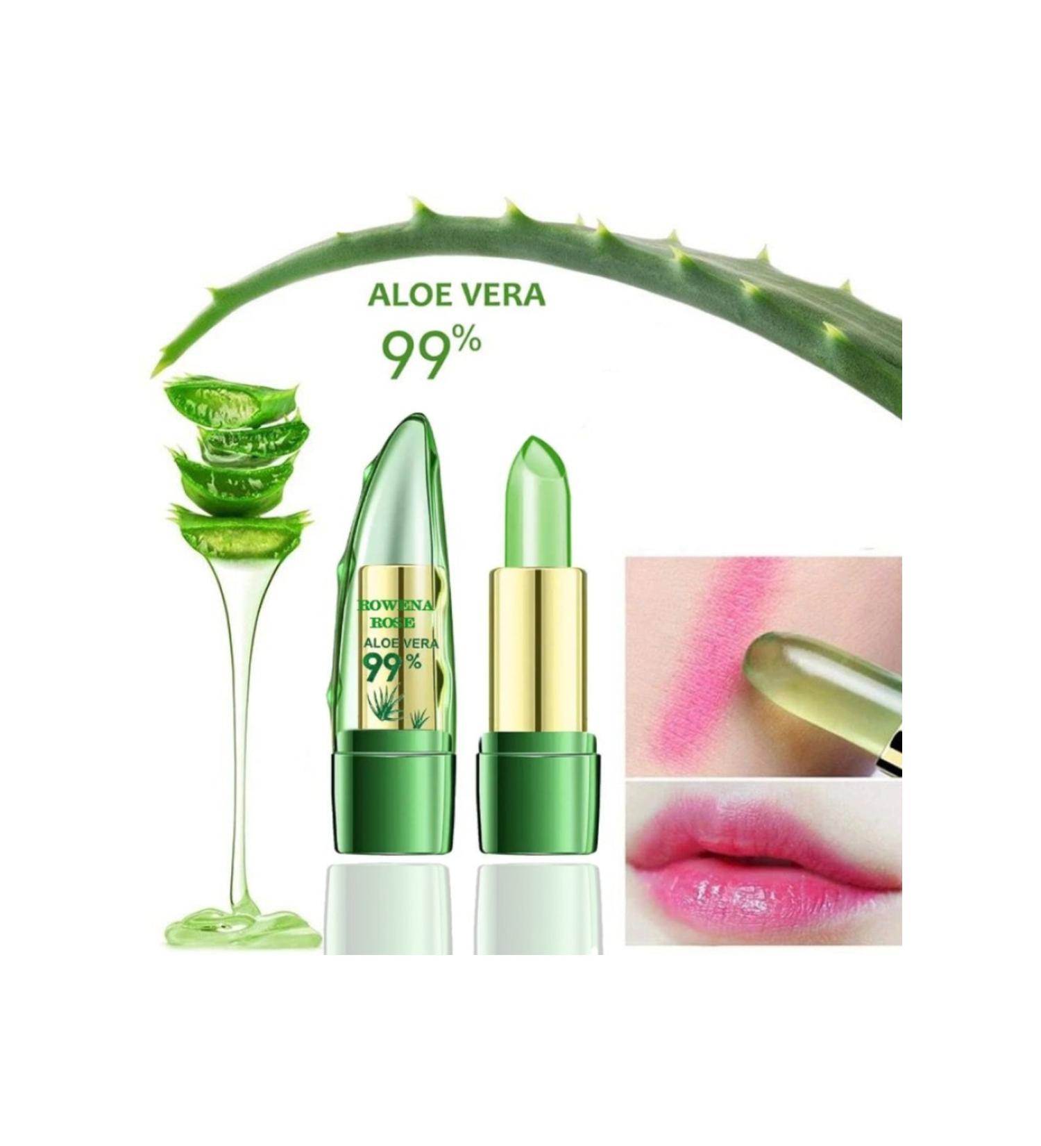 ROWENAROSE Aloevera Lip Care Moisturizing Magic Lipstick - Buy Online on GoSupps.com