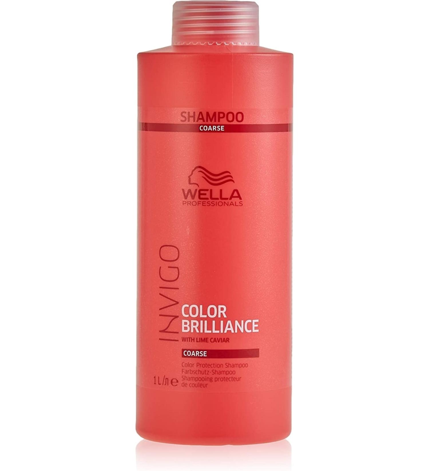 Wella Invigo Color Brilliance Up to 7 Weeks Shine and Color Protecting Shampoo 1000 ml-565655-GMG - Buy Online on GoSupps.com