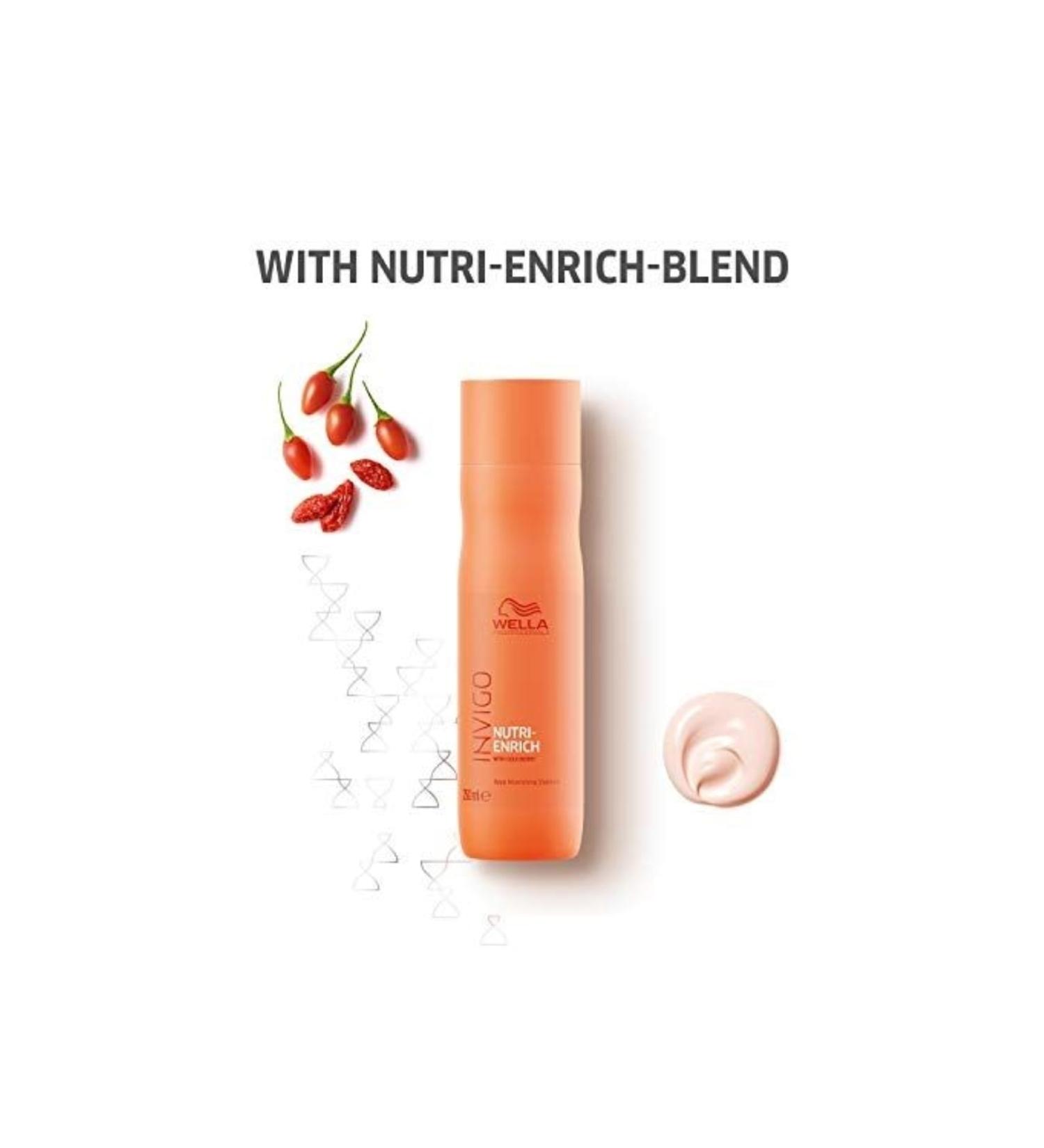 Wella Professionals Invigo Nutri-enrich Deep Nourishing Hair Nourishing Shampoo 250 Ml. - Buy Online on GoSupps.com