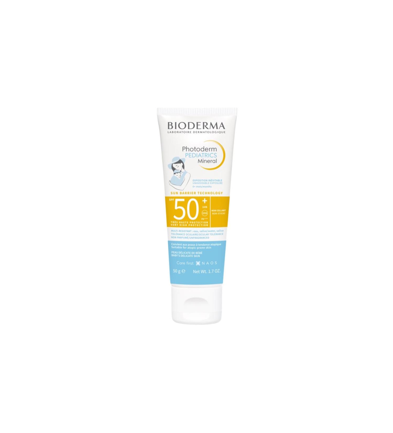 Bioderma Photoderm Pediatrics Mineral Sunscreen For Babies Spf50+ 50g bioderma 06