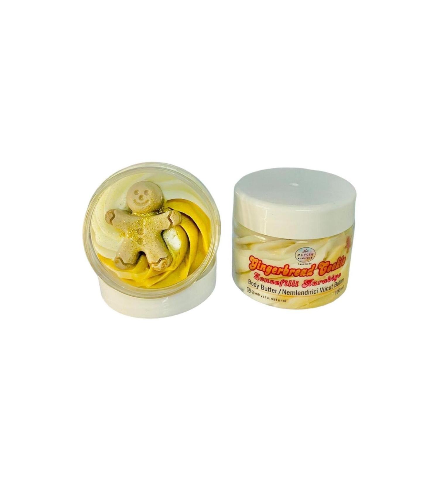MHYSSA naturals Gingerbread Cookie Body Butter / Moisturizing Body Butter (GINGERBREAD FLAVOR 100ML) - Buy Online on GoSupps.com