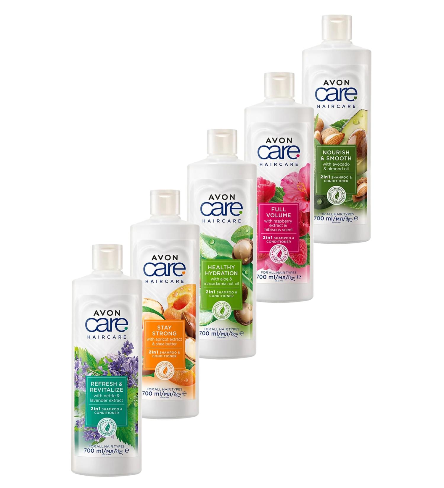 Avon Care HairCare Five-pack Shampoo and Conditioner - Buy Online on GoSupps.com