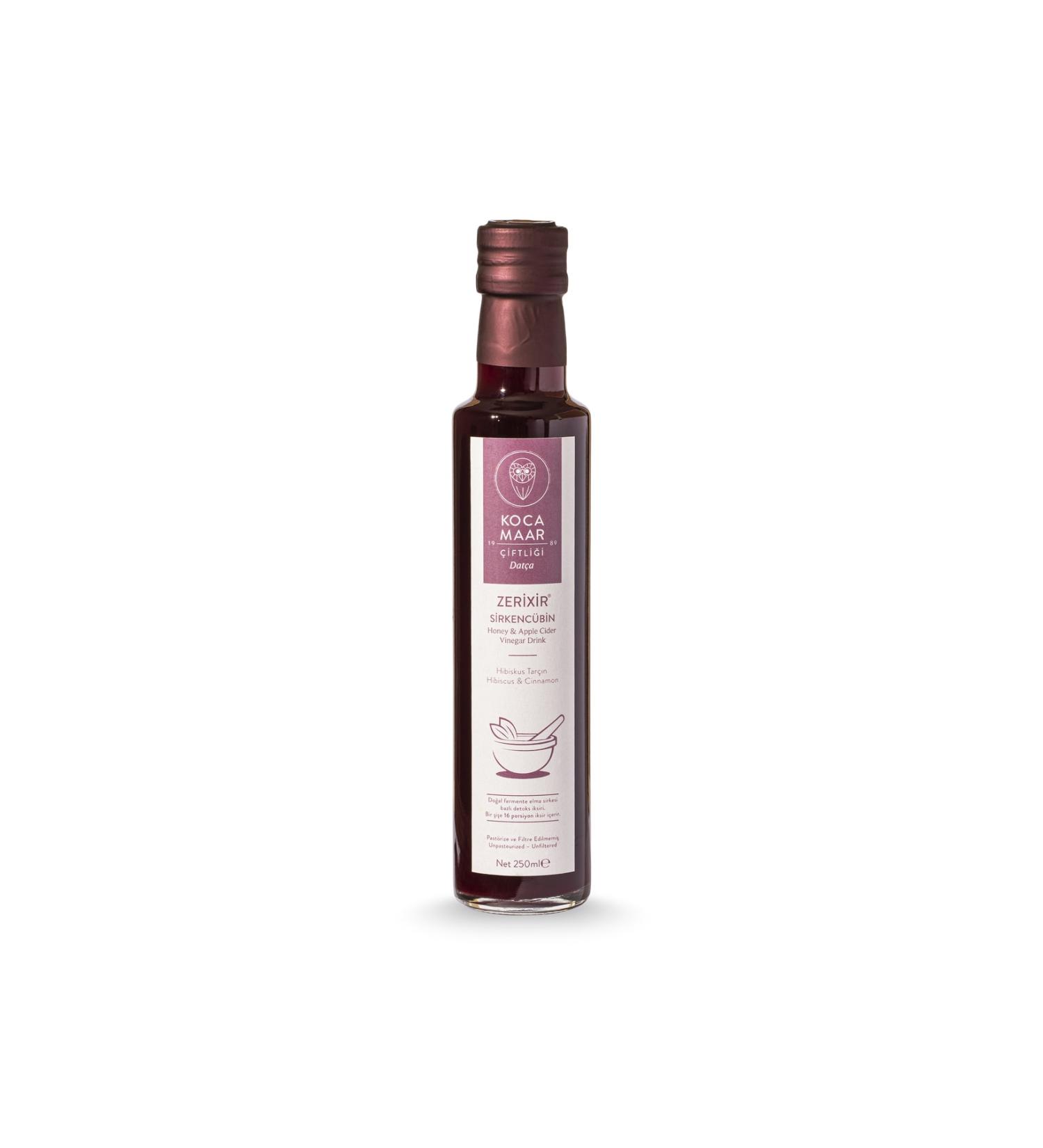 Kocamaar Farm Zerixir Sirkencubin Hibiscus Cinnamon 250 ml