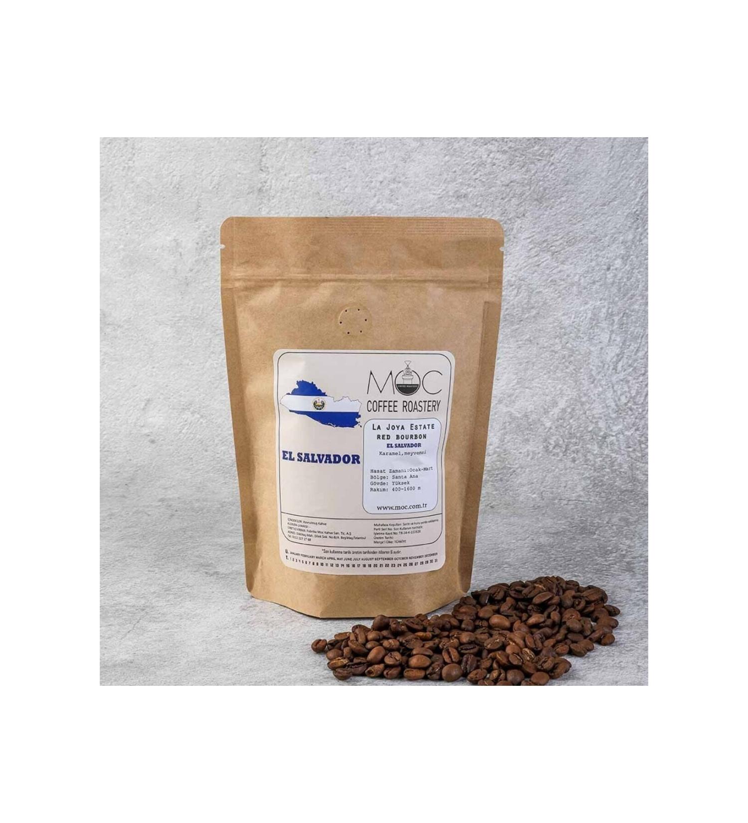 MOC Coffee Roastery El Salvador Specialty Coffee Beans 1 Kg