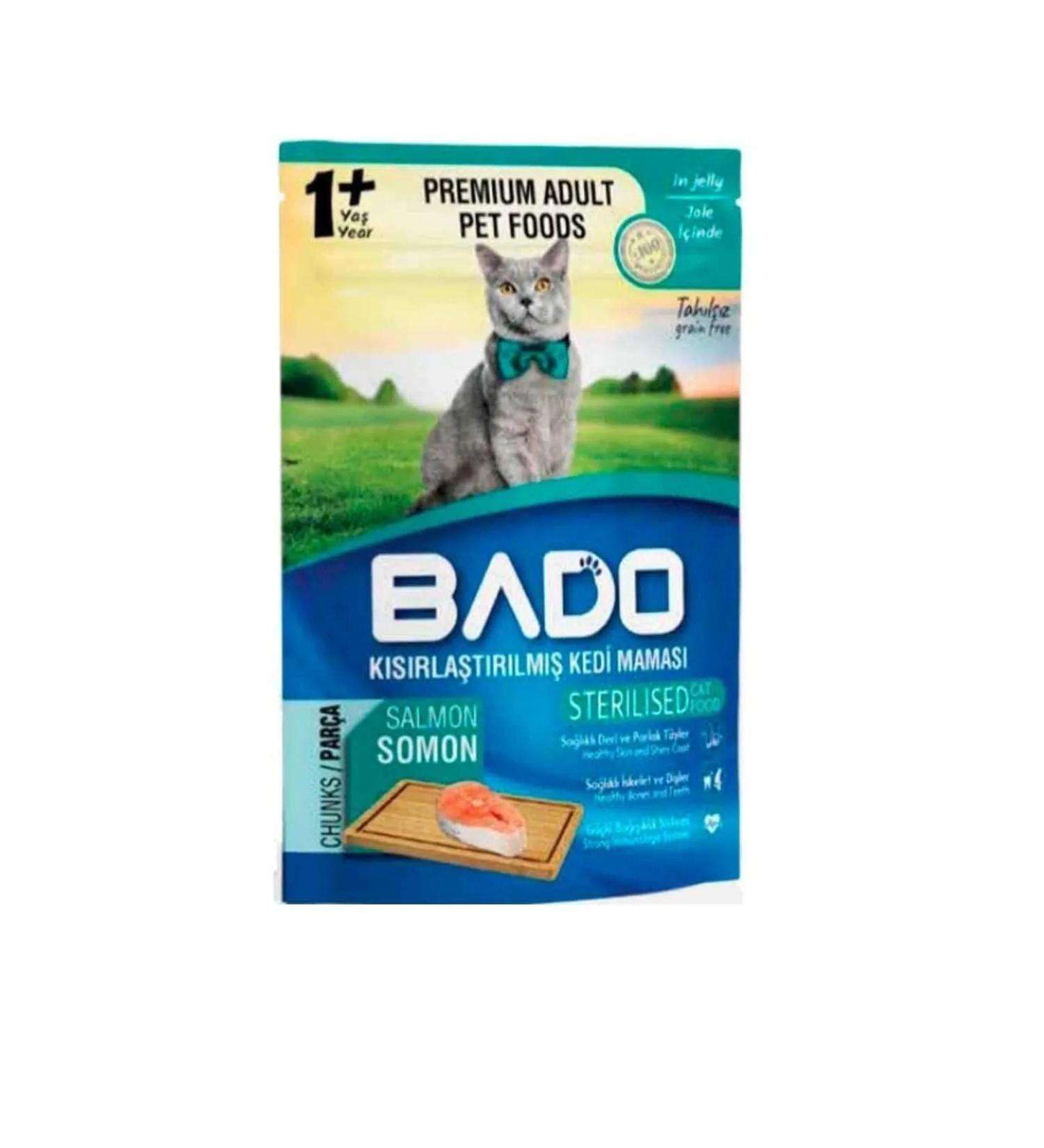 Bado Sterilized Wet Cat Food 85 Gr X 12 Pieces