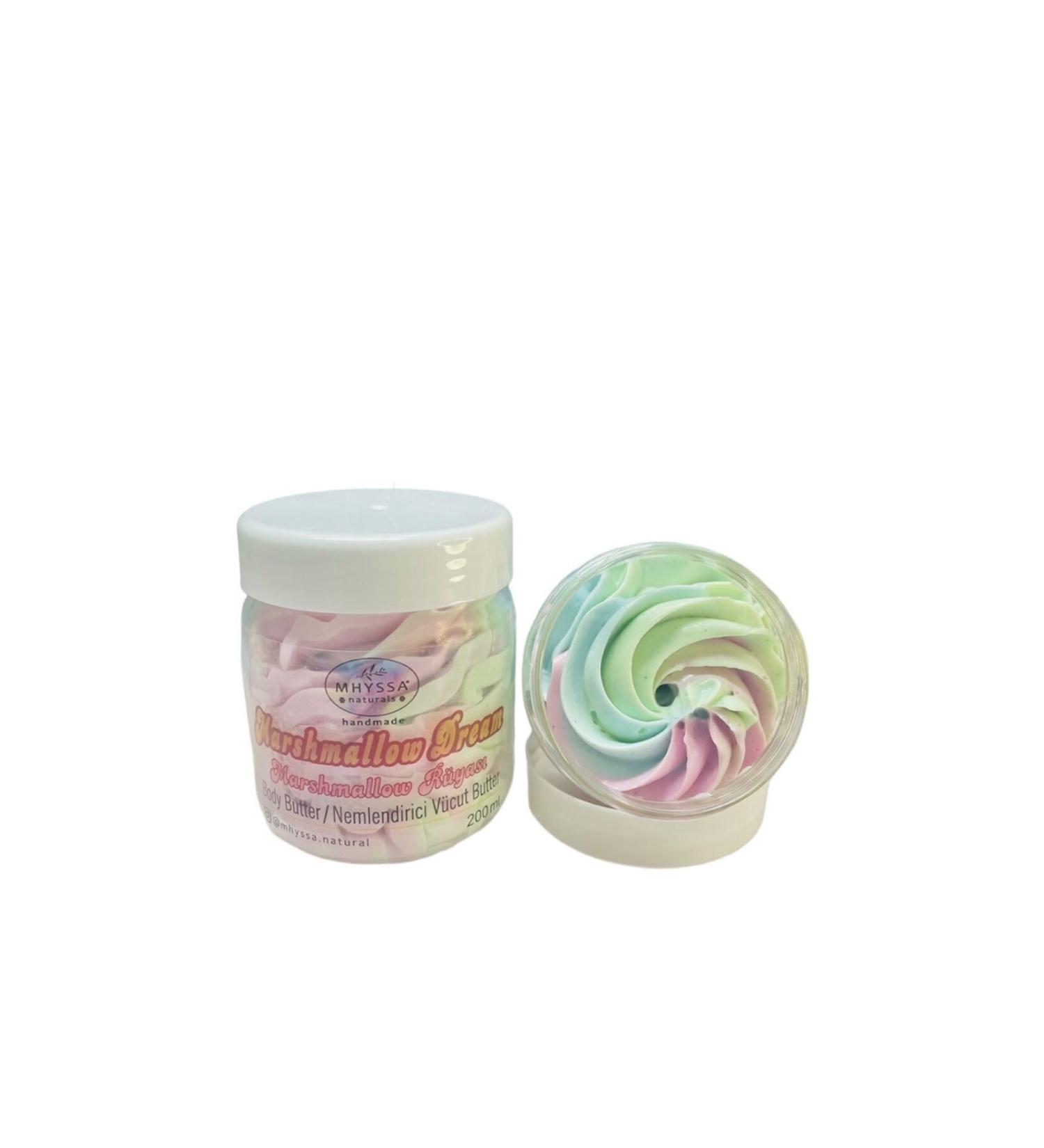 MHYSSA naturals Marshmallow Dream Body Butter/Moisturizing Body Butter (marshmallow flavored 200ml)