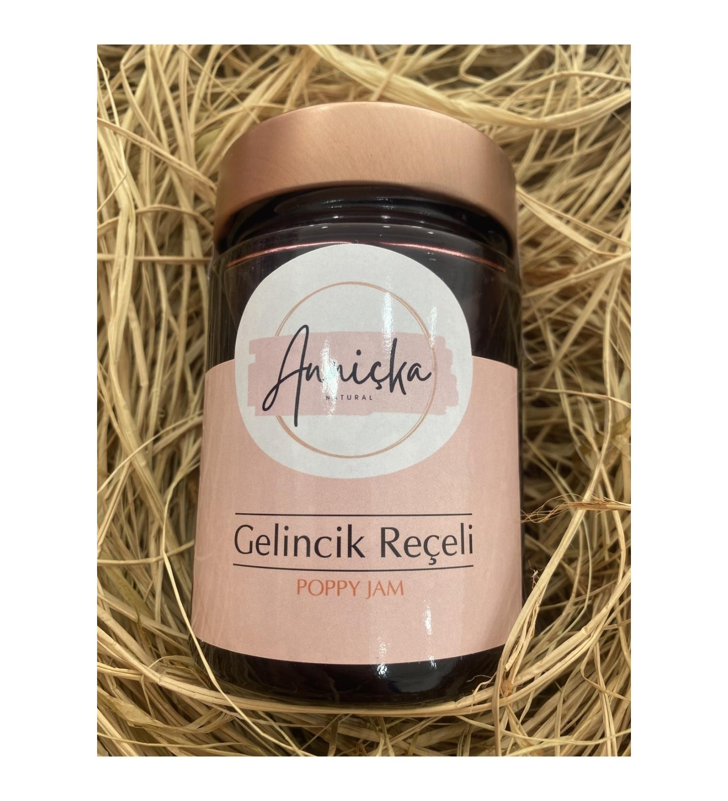 Anni ka Natural Homemade Poppy Jam Without Additives or Preservatives 400 Gr