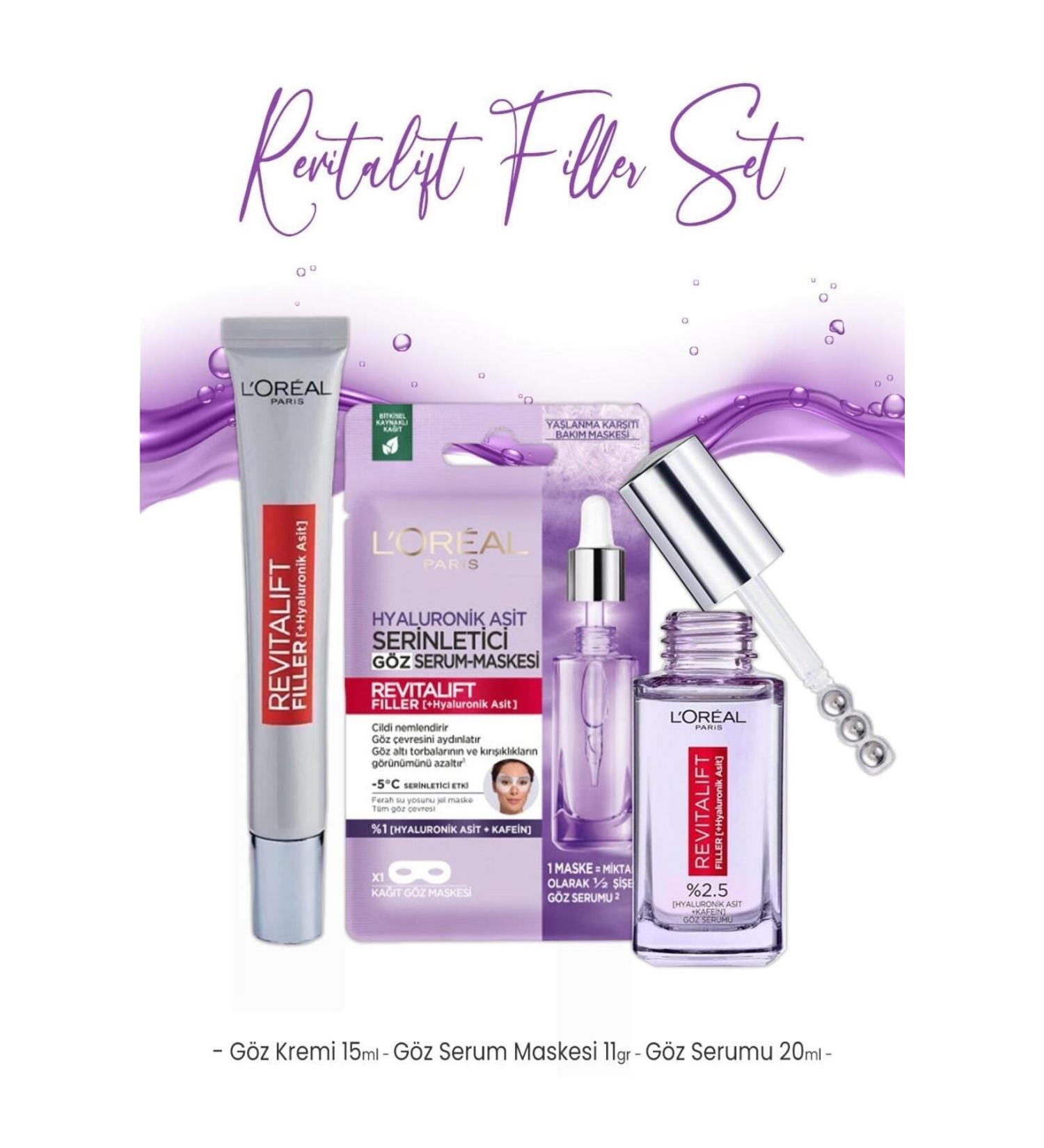 L'Oreal Paris Loreal Paris Revitalift Filler Care Set 2