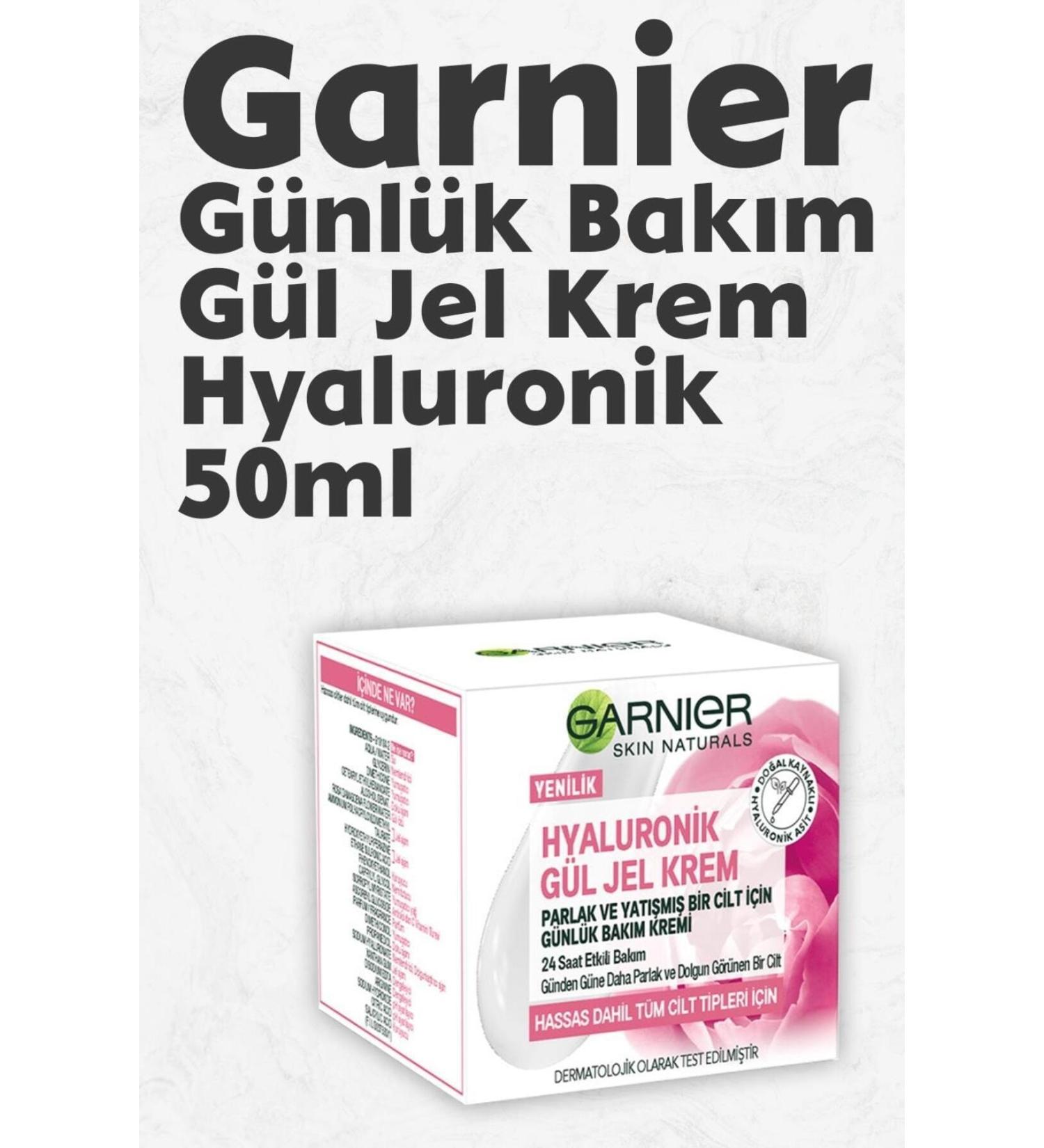 Garnier Daily Care Rose Gel Cream Hyaluronic 50 ml