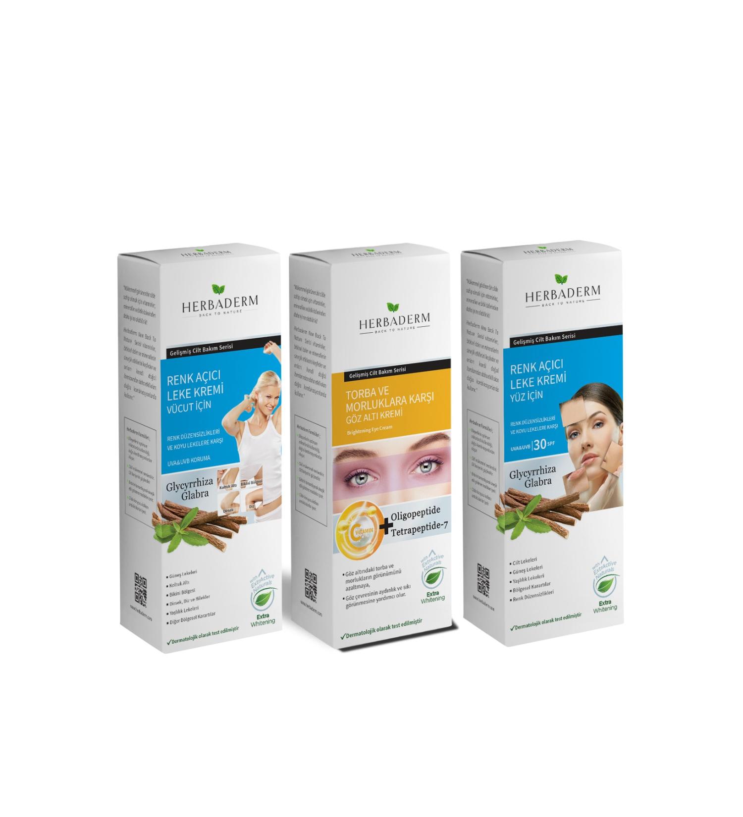 Herbaderm Face Cream 3 Pcs