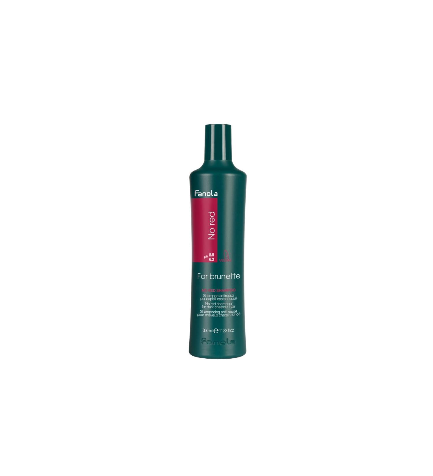 Fanola No Red Anti-Red Shampoo for Brown Hair 350ml - Buy Online on GoSupps.com