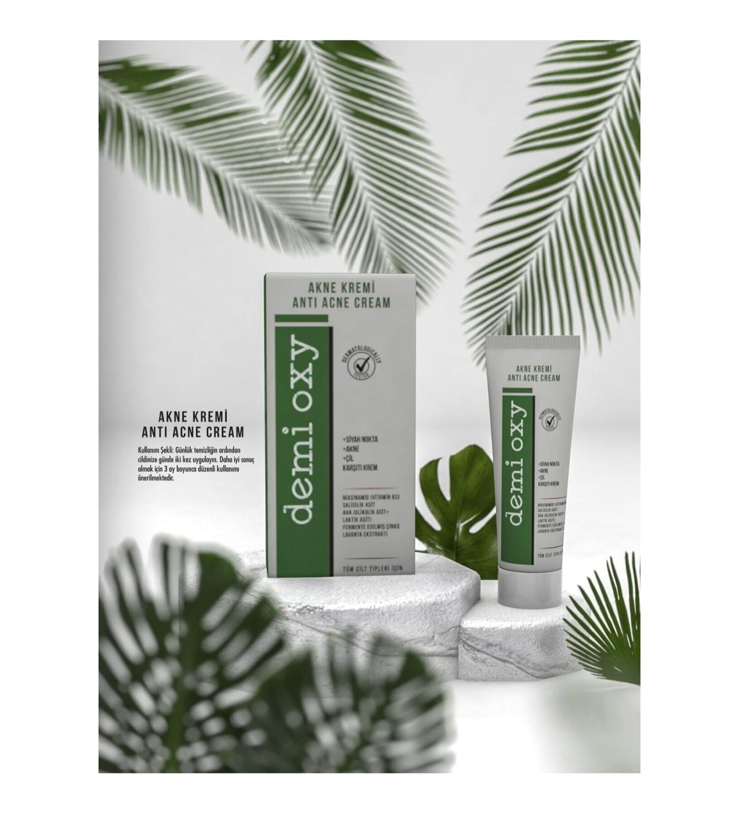 Demi oxy Acne Cream Blackhead Acne Freckle Anti Cream 50 ml - Buy Online on GoSupps.com