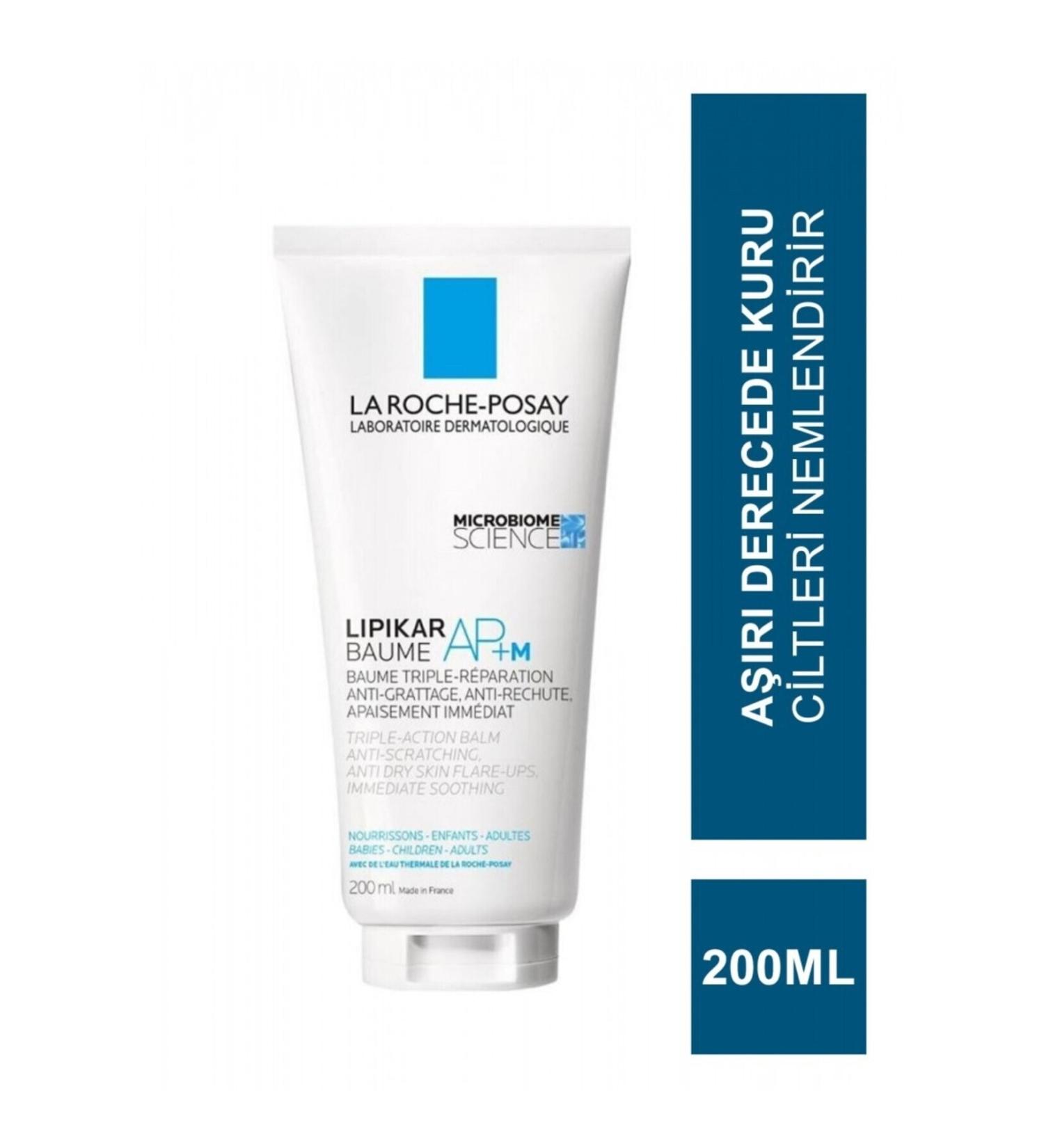 La Roche Posay Lipikar Baume AP+M - Moisturizing Balsam for Dry and Atopic Skin 200 ml - Buy Online on GoSupps.com