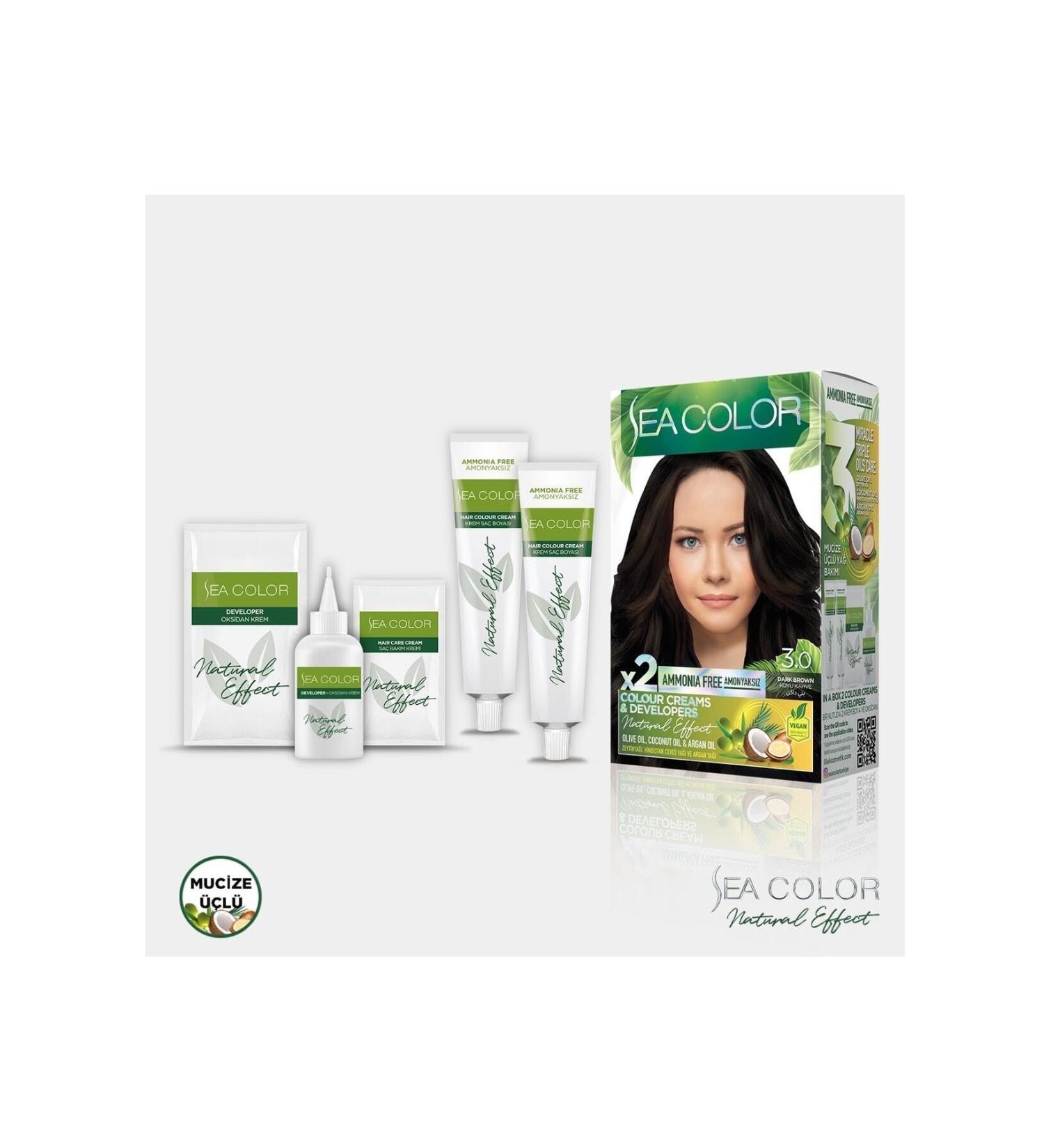 Sea Color Natural Effect 3.0 Dark Brown