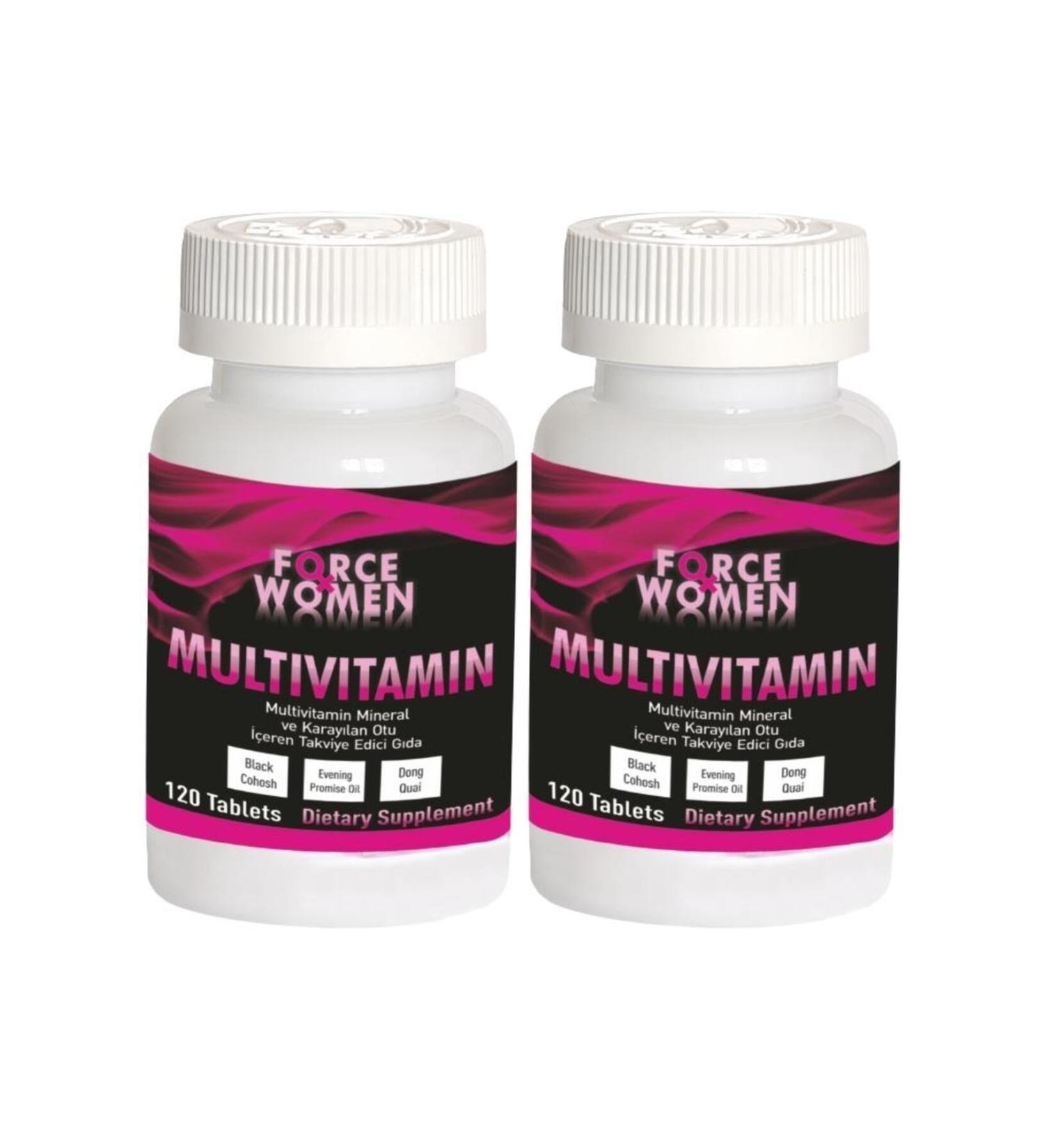 Force Nutrition Women Multi Vitamin 2x120 Tablets