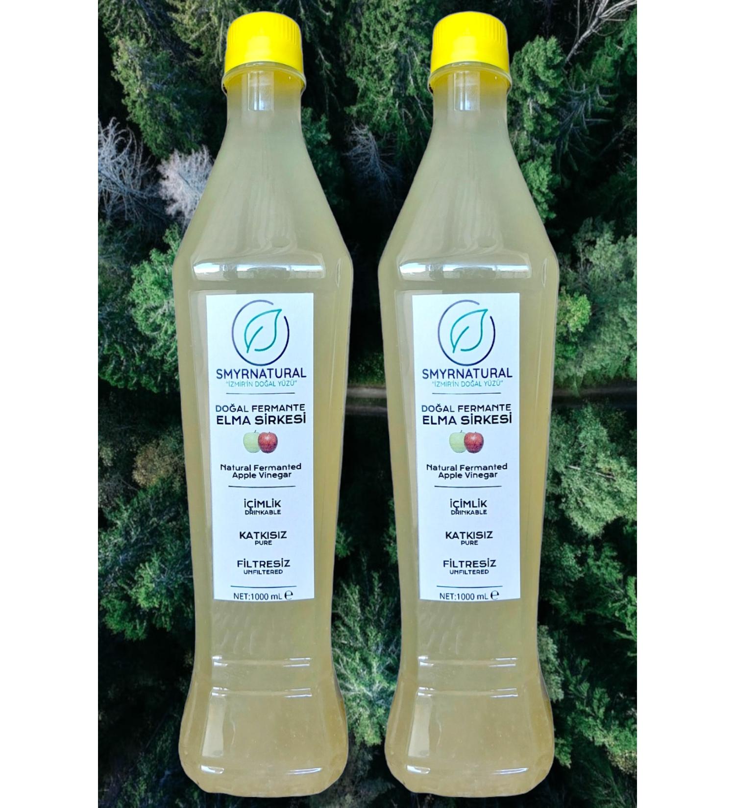 Natural Apple Cider Vinegar for drinking 1000ml PET (2) 0 Organic