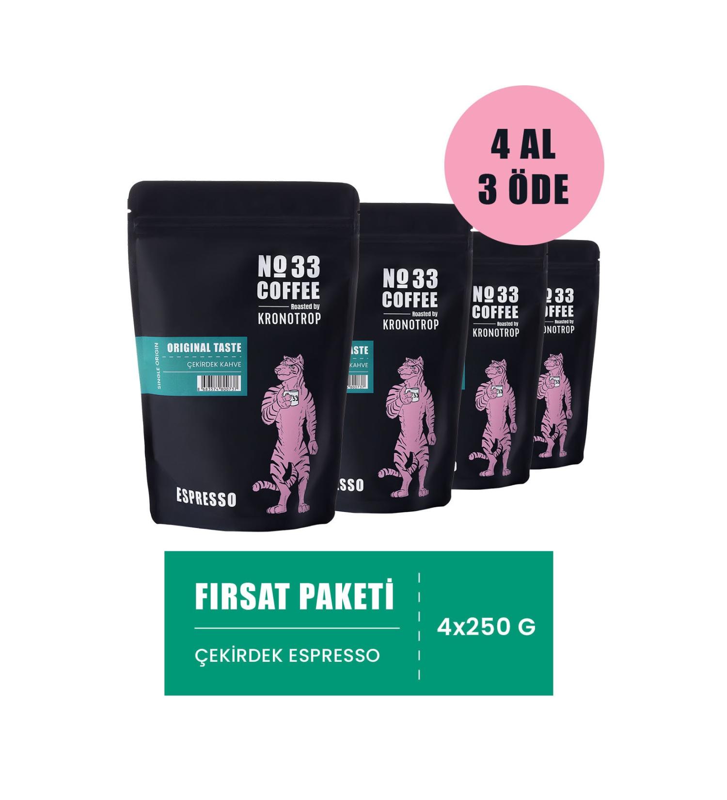 NO33 No 33 Espresso Bean Coffee Buy 4 Pay 3 - Buy Online on GoSupps.com