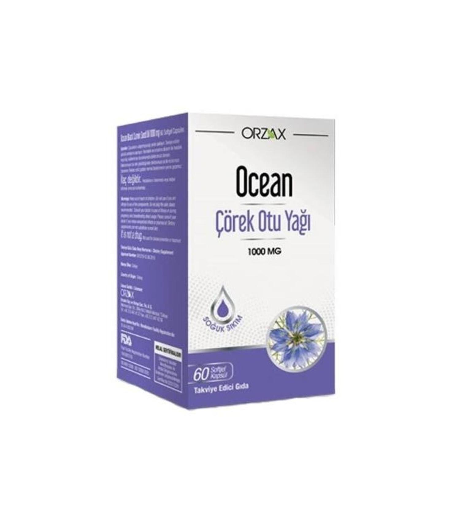 Ocean Black Cumin Oil 60 Capsules
